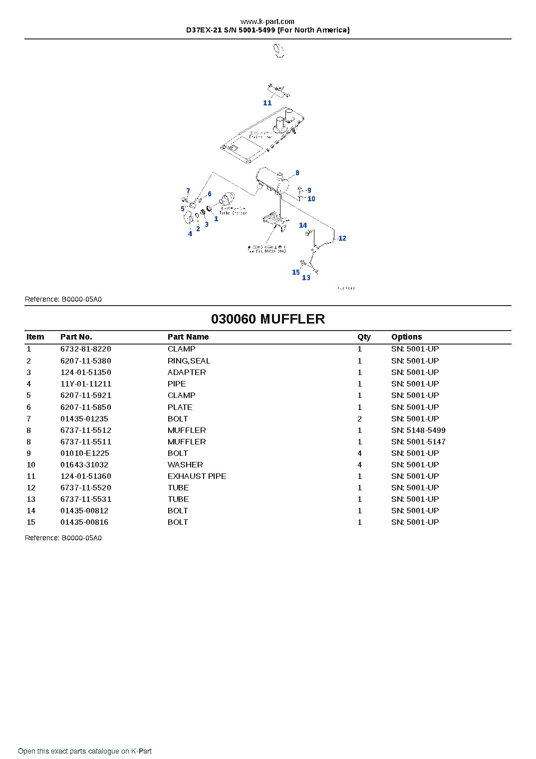 D37EX-21 S/N 5001-5499 (For North America) – sample page 7 D37EX-21 S/N 5001-5499 (For North America) – sample page 7