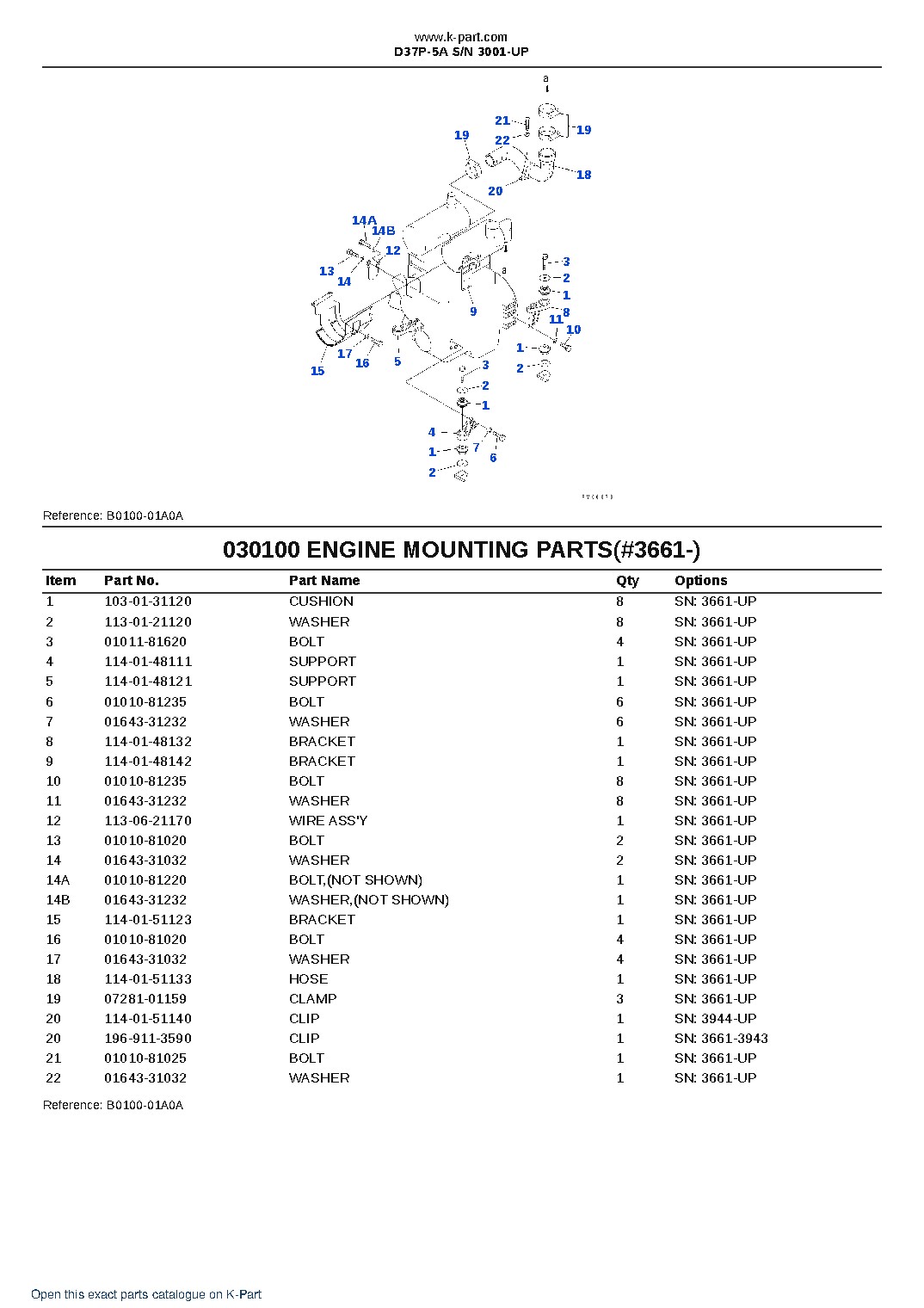 D37P-5A S/N 3001-UP – sample page 10 D37P-5A S/N 3001-UP – sample page 10