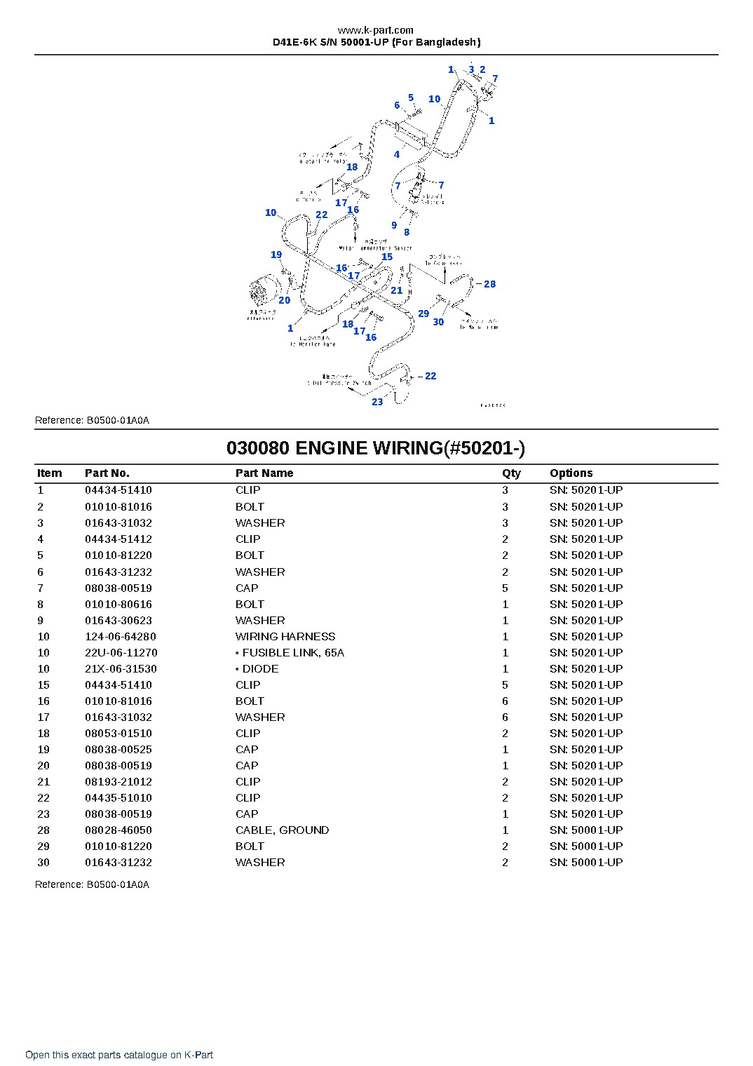 D41E-6K S/N 50001-UP (For Bangladesh) – sample page 10 D41E-6K S/N 50001-UP (For Bangladesh) – sample page 10