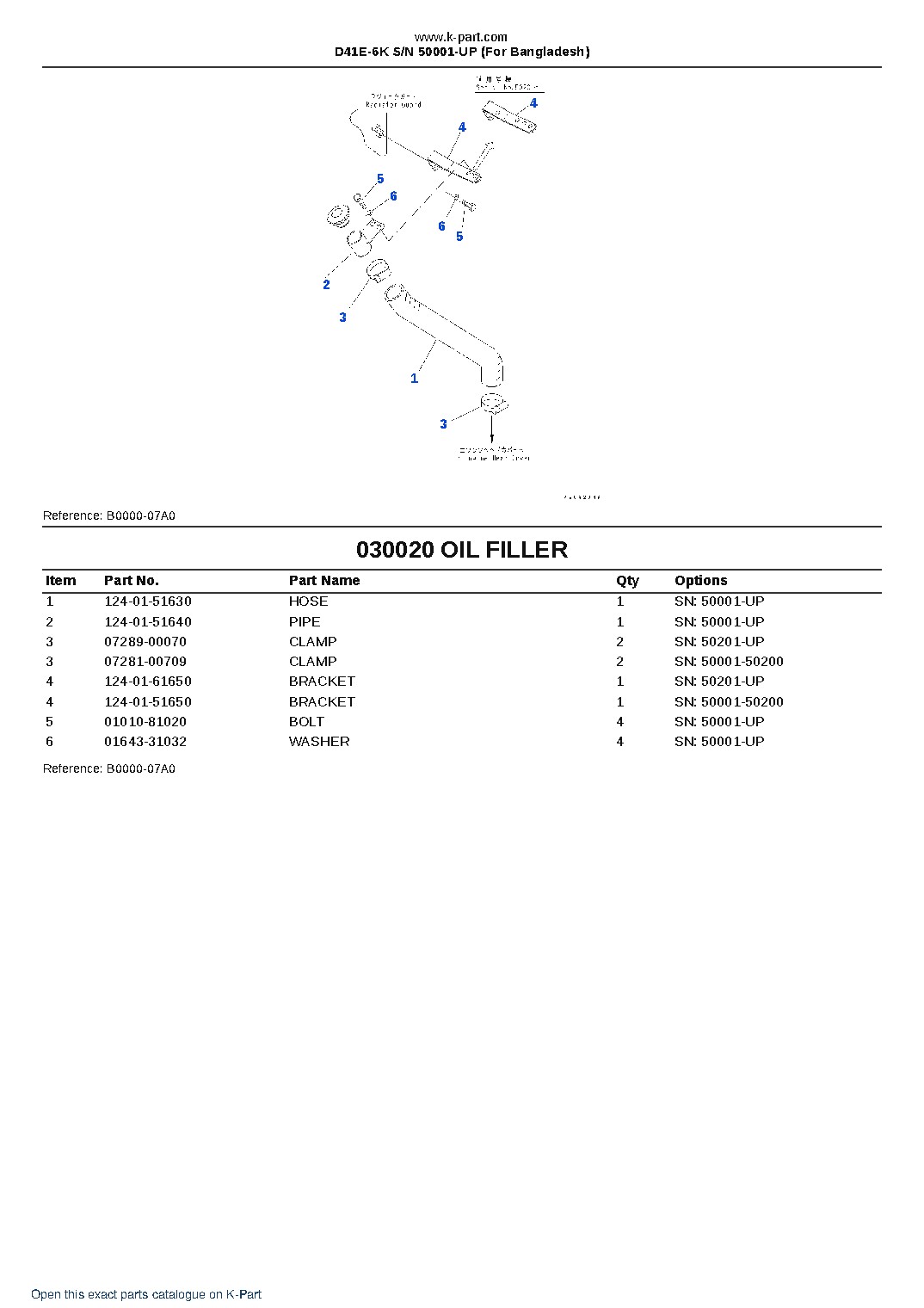 D41E-6K S/N 50001-UP (For Bangladesh) – sample page 2 D41E-6K S/N 50001-UP (For Bangladesh) – sample page 2
