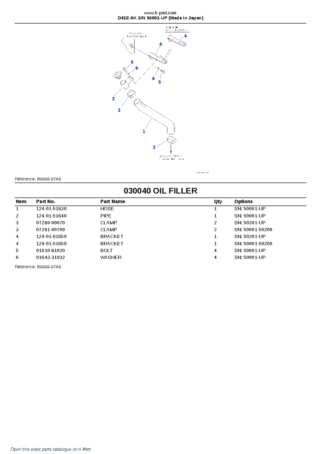 D41E-6K S/N 50001-UP (Made in Japan) – sample page 4 D41E-6K S/N 50001-UP (Made in Japan) – sample page 4