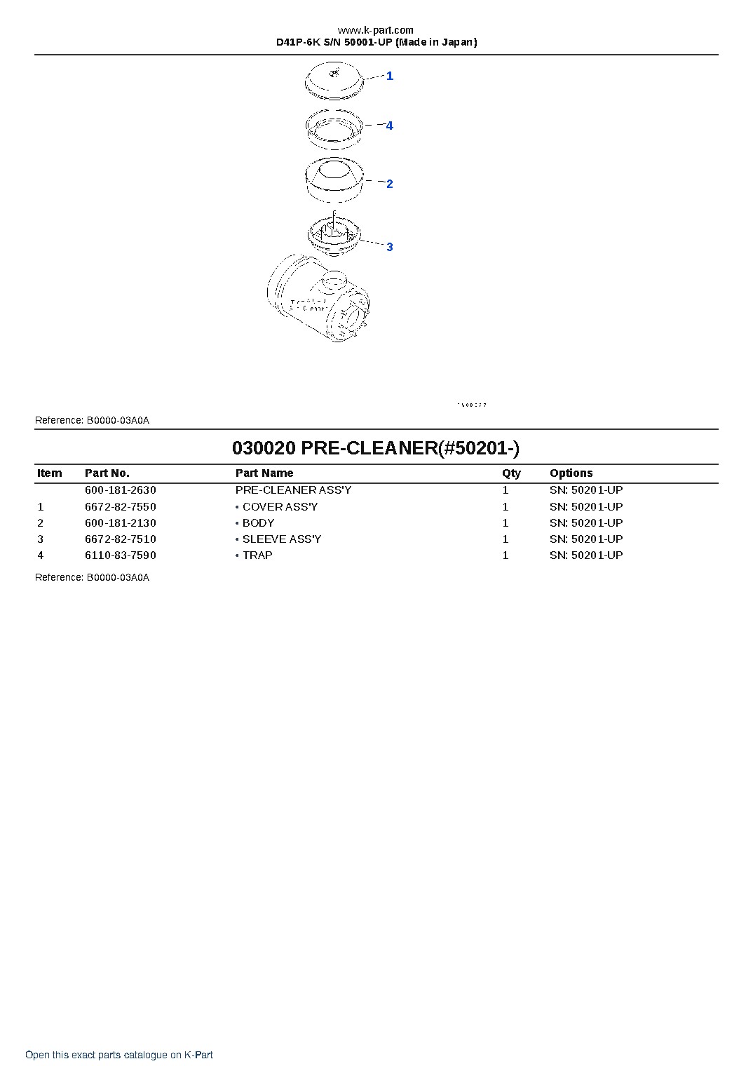 D41P-6K S/N 50001-UP (Made in Japan) – sample page 2