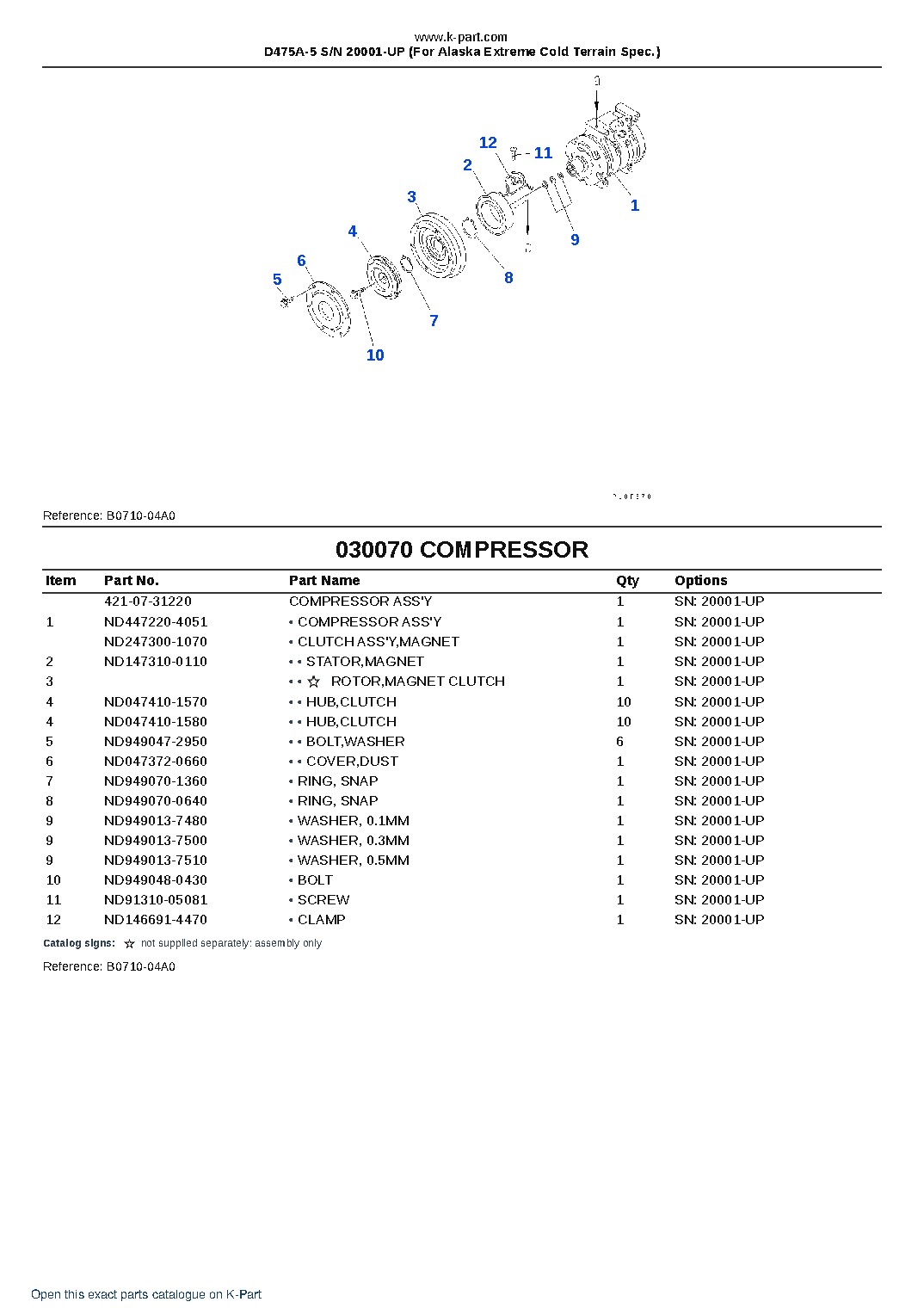 D475A-5 S/N 20001-UP (For Alaska Extreme Cold Terrain Spec.) – sample page 10