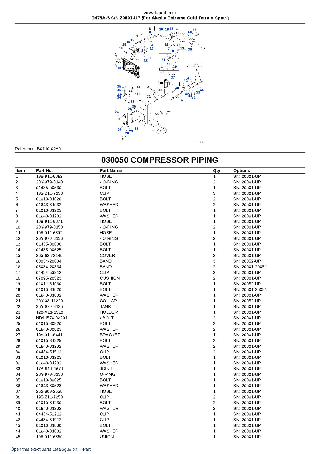 D475A-5 S/N 20001-UP (For Alaska Extreme Cold Terrain Spec.) – sample page 6