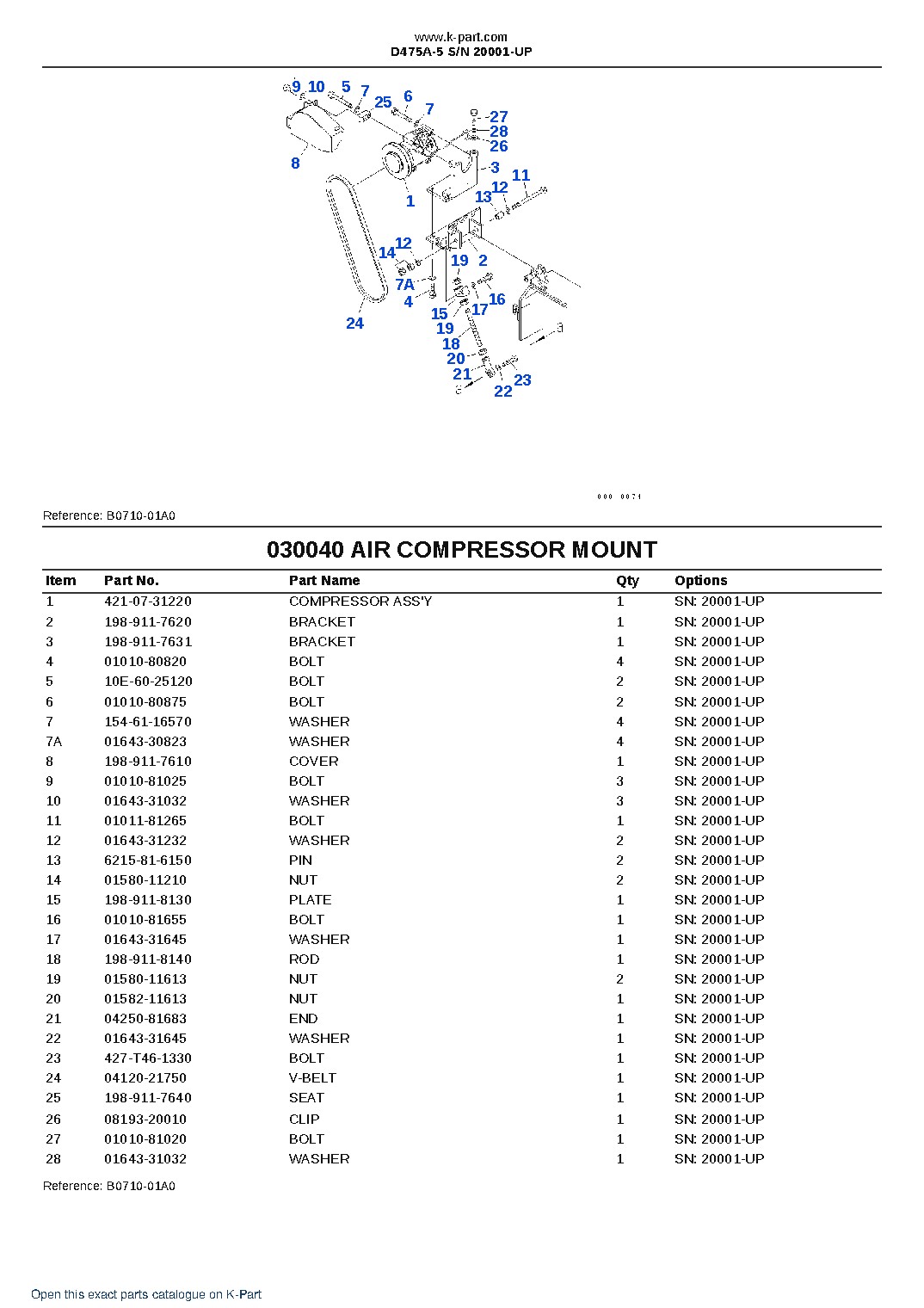 D475A-5 S/N 20001-UP – sample page 5 D475A-5 S/N 20001-UP – sample page 5