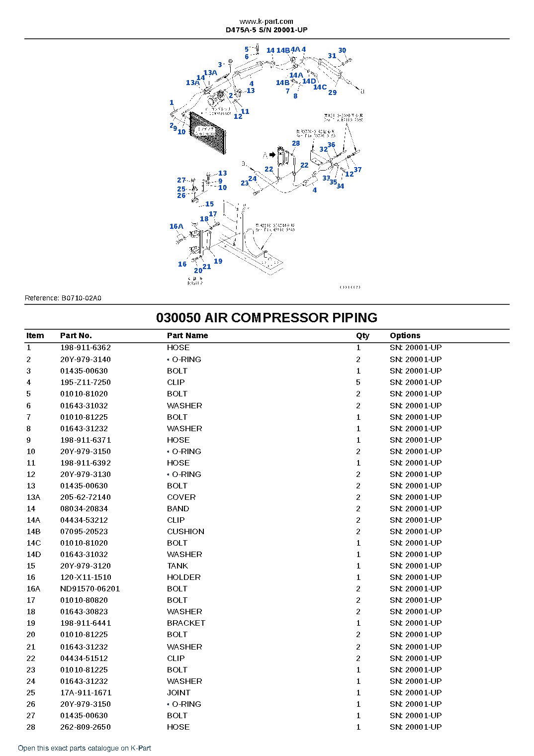 D475A-5 S/N 20001-UP – sample page 6 D475A-5 S/N 20001-UP – sample page 6