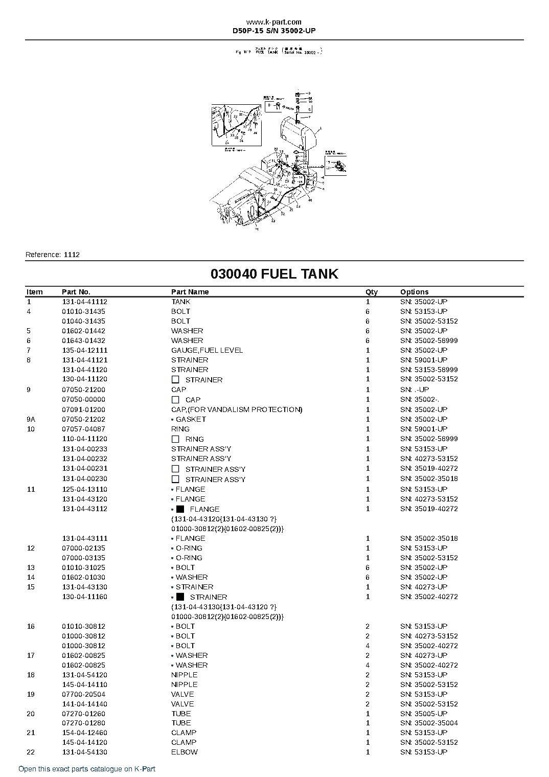 D50P-15 S/N 35002-UP – sample page 6 D50P-15 S/N 35002-UP – sample page 6