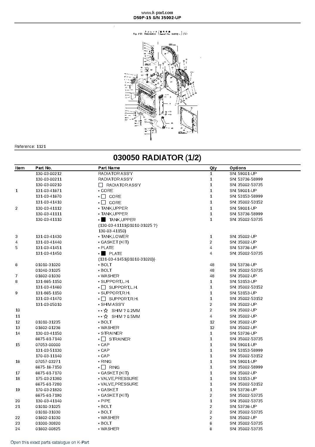 D50P-15 S/N 35002-UP – sample page 8 D50P-15 S/N 35002-UP – sample page 8
