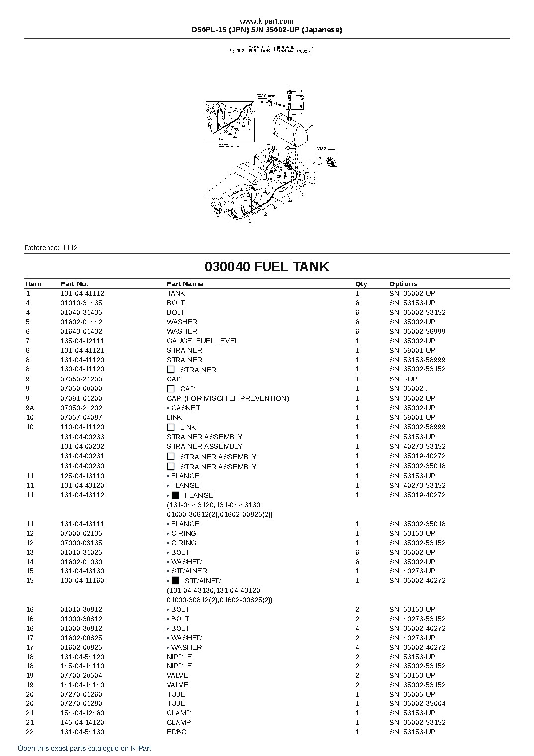 D50PL-15 (JPN)  S/N 35002-UP (Japanese) – sample page 6