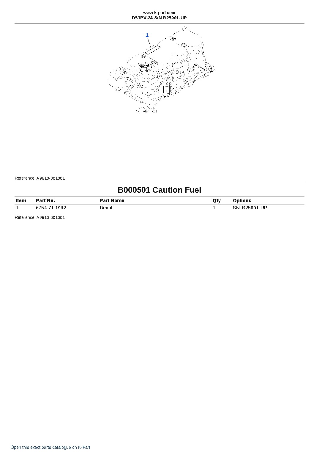D51PX-24 S/N B25001-UP – sample page 5