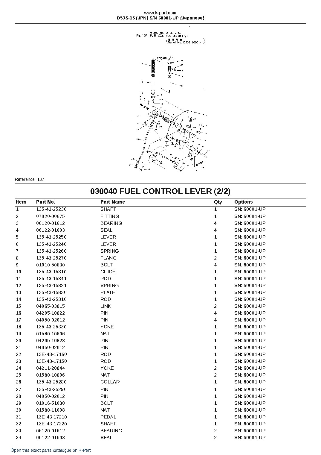 D53S-15 (JPN)  S/N 60001-UP (Japanese) – sample page 4