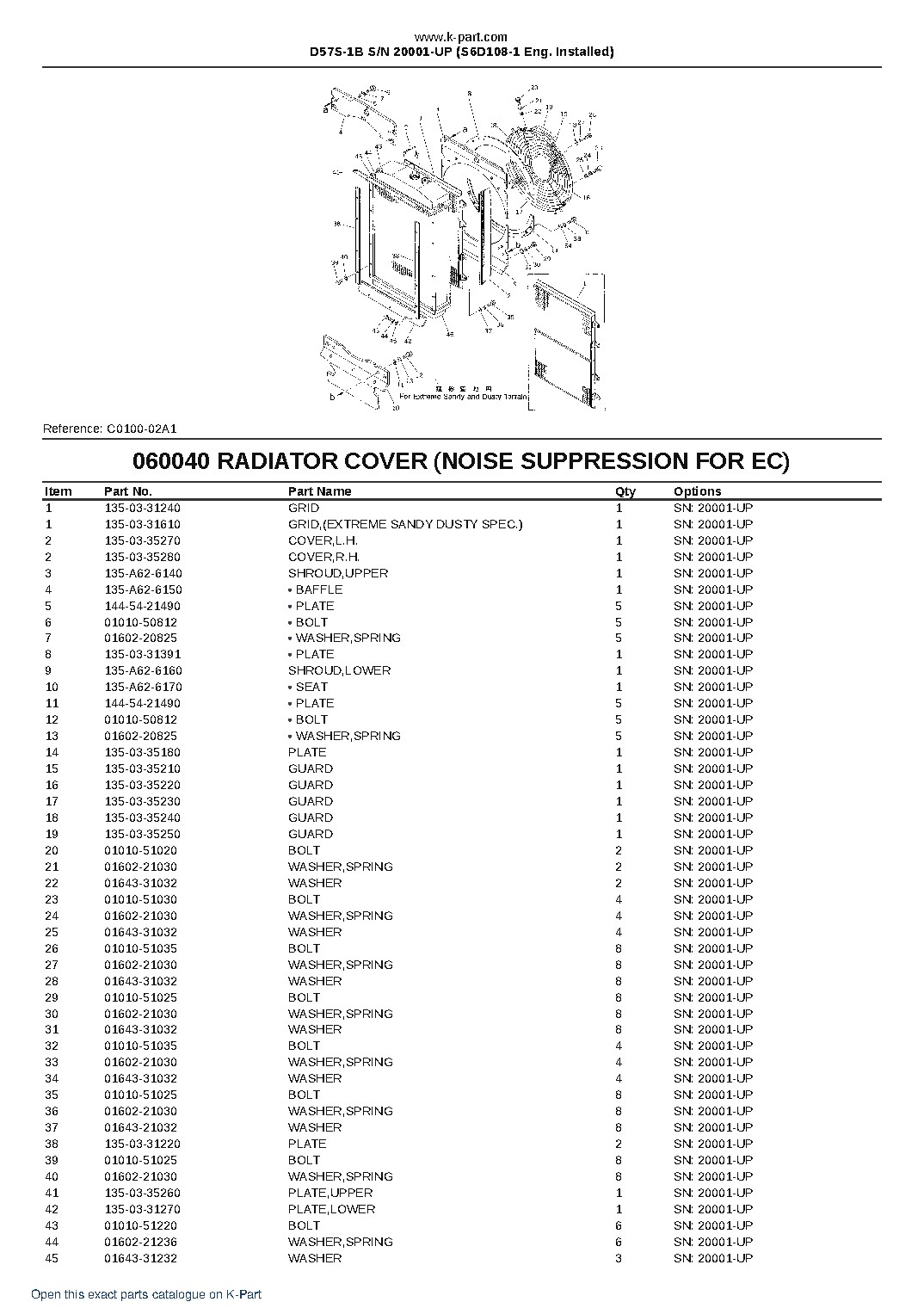 D57S-1B S/N 20001-UP (S6D108-1 Eng. Installed) – sample page 10 D57S-1B S/N 20001-UP (S6D108-1 Eng. Installed) – sample page 10
