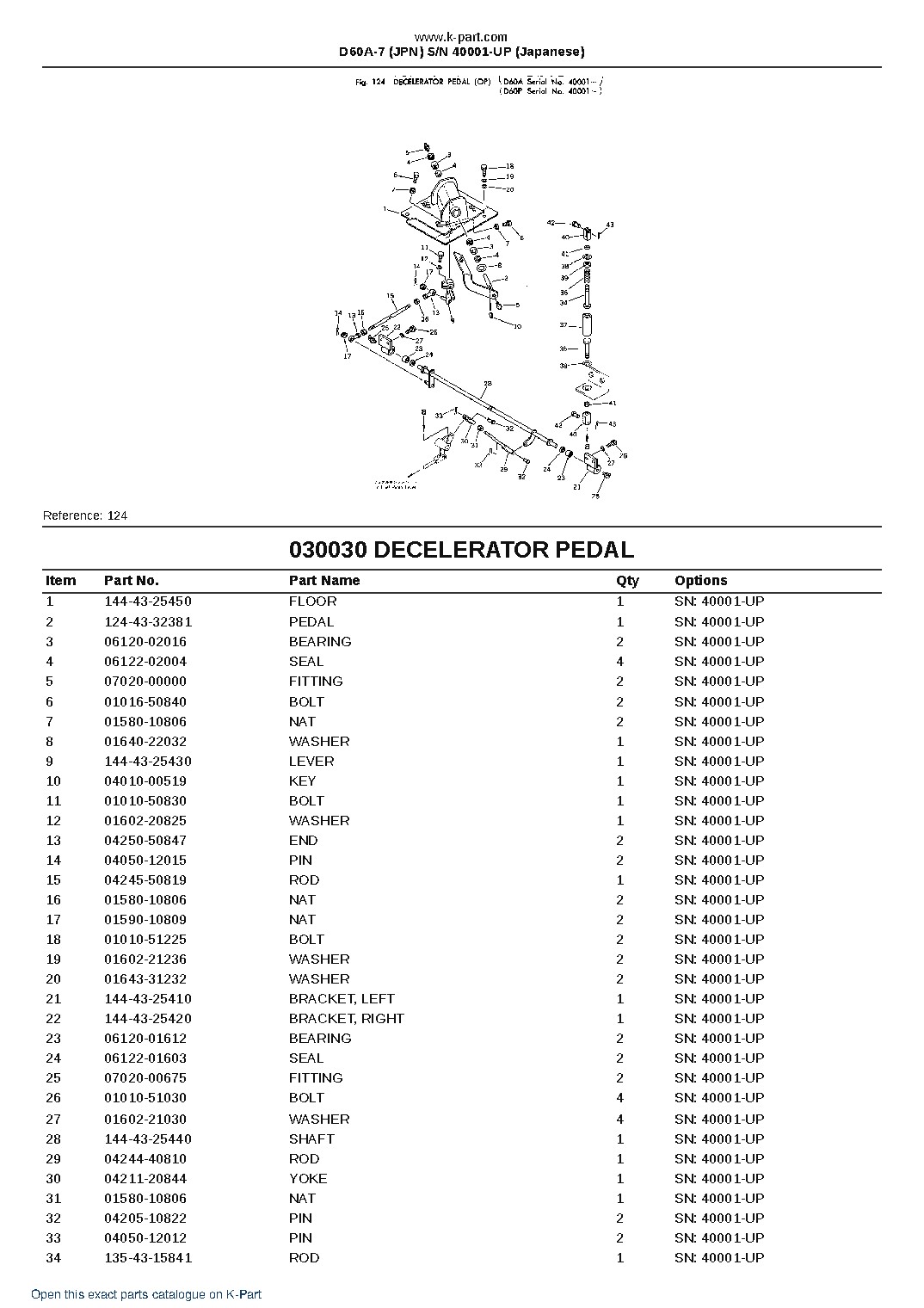 D60A-7 (JPN)  S/N 40001-UP (Japanese) – sample page 4