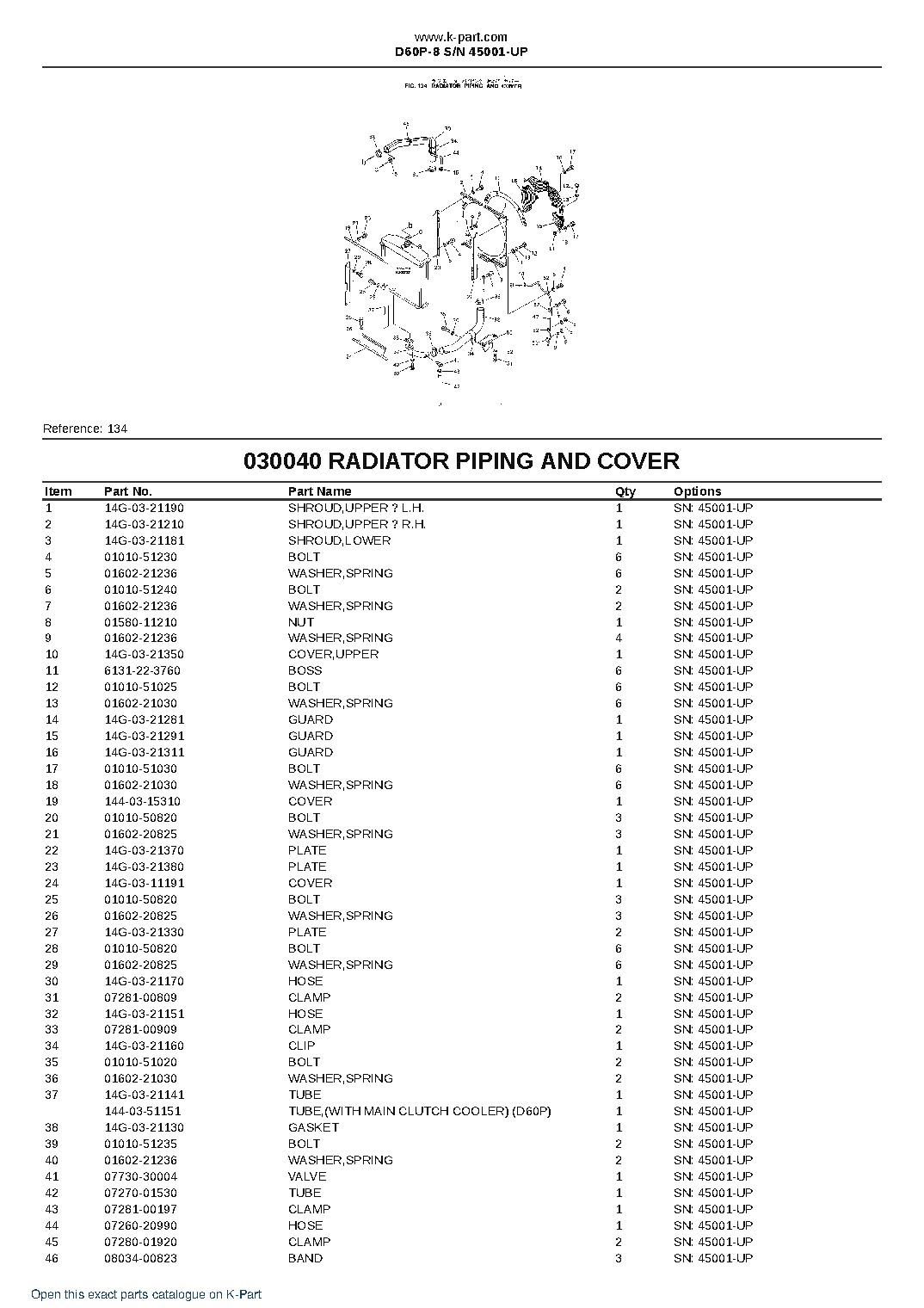 D60P-8 S/N 45001-UP – sample page 6 D60P-8 S/N 45001-UP – sample page 6