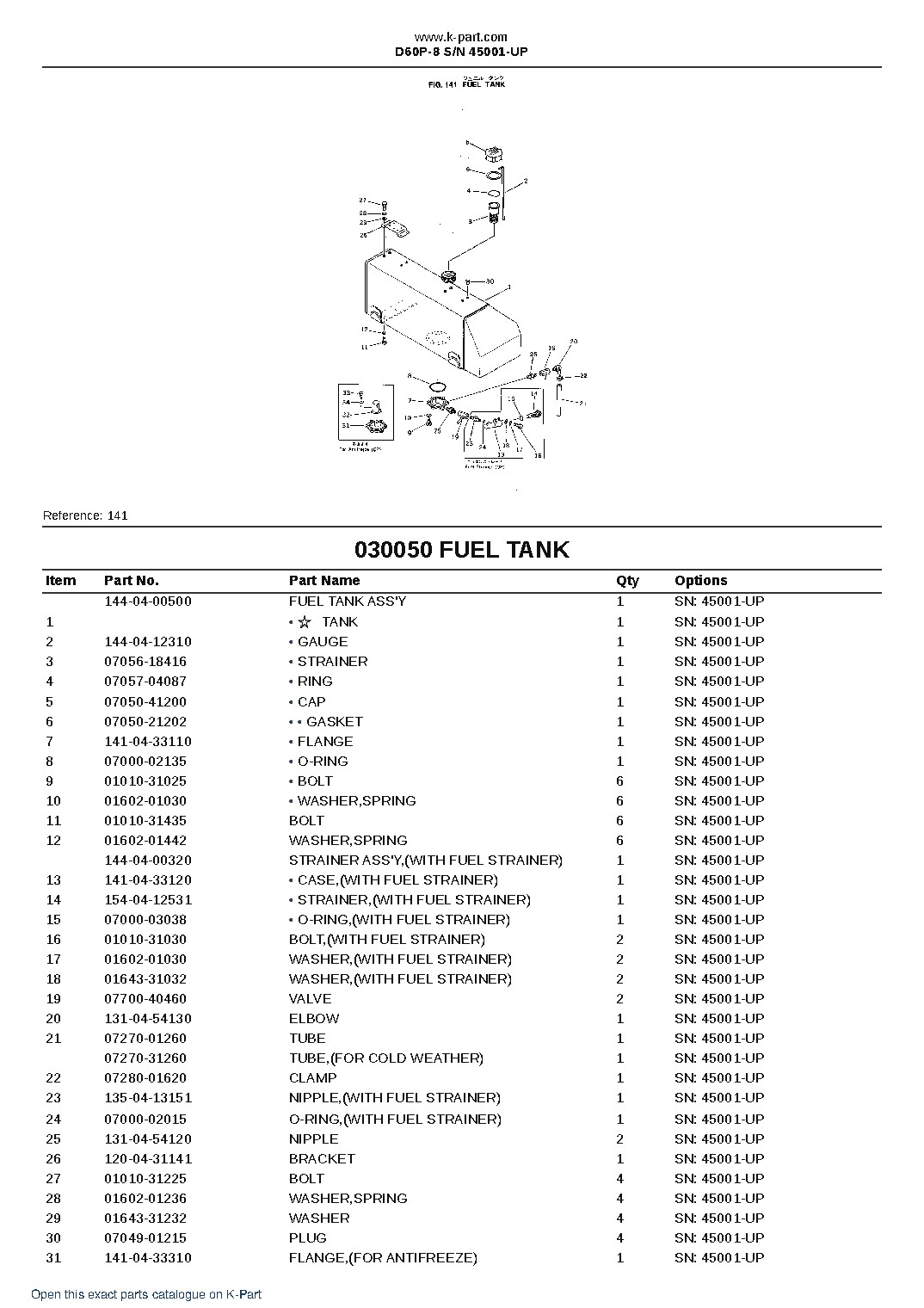 D60P-8 S/N 45001-UP – sample page 8 D60P-8 S/N 45001-UP – sample page 8
