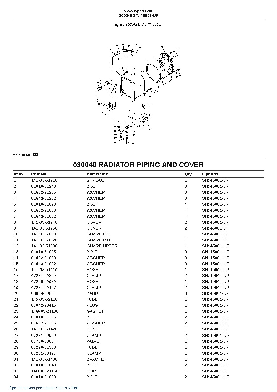 D60S-8 S/N 45001-UP – sample page 6 D60S-8 S/N 45001-UP – sample page 6
