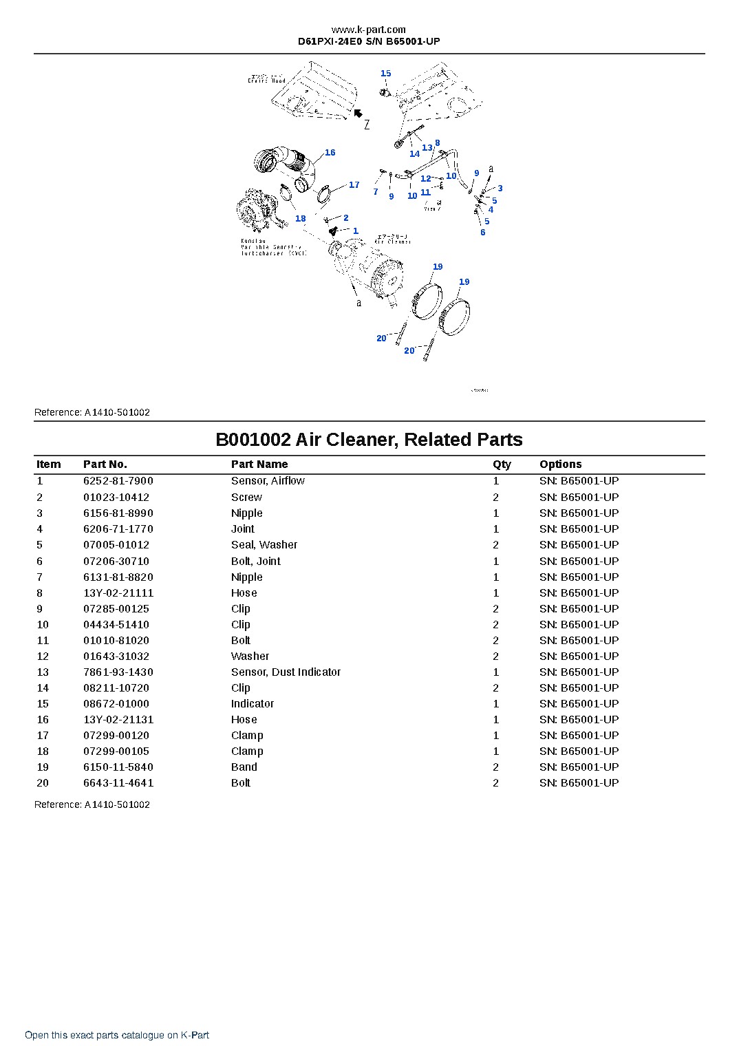 D61PXI-24E0 S/N B65001-UP – sample page 3 D61PXI-24E0 S/N B65001-UP – sample page 3