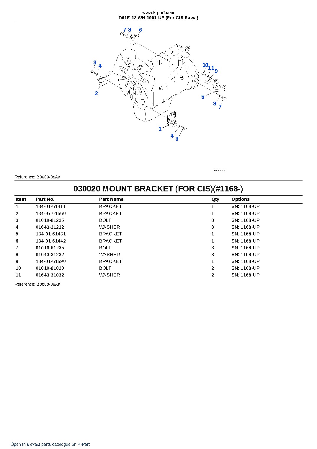 D61E-12 S/N 1001-UP (For CIS Spec.) – sample page 2