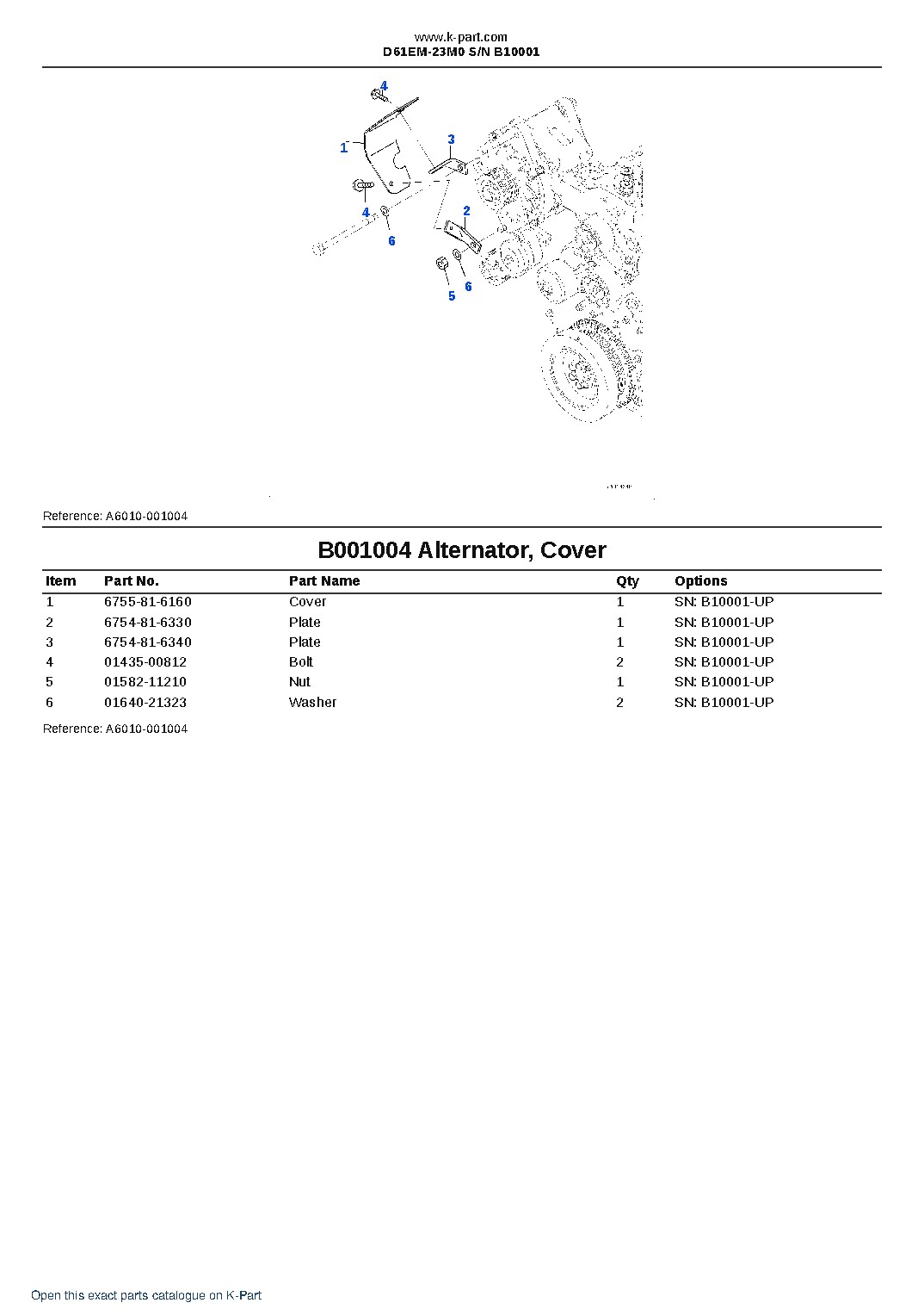 D61EM-23M0 S/N B10001 – sample page 5 D61EM-23M0 S/N B10001 – sample page 5
