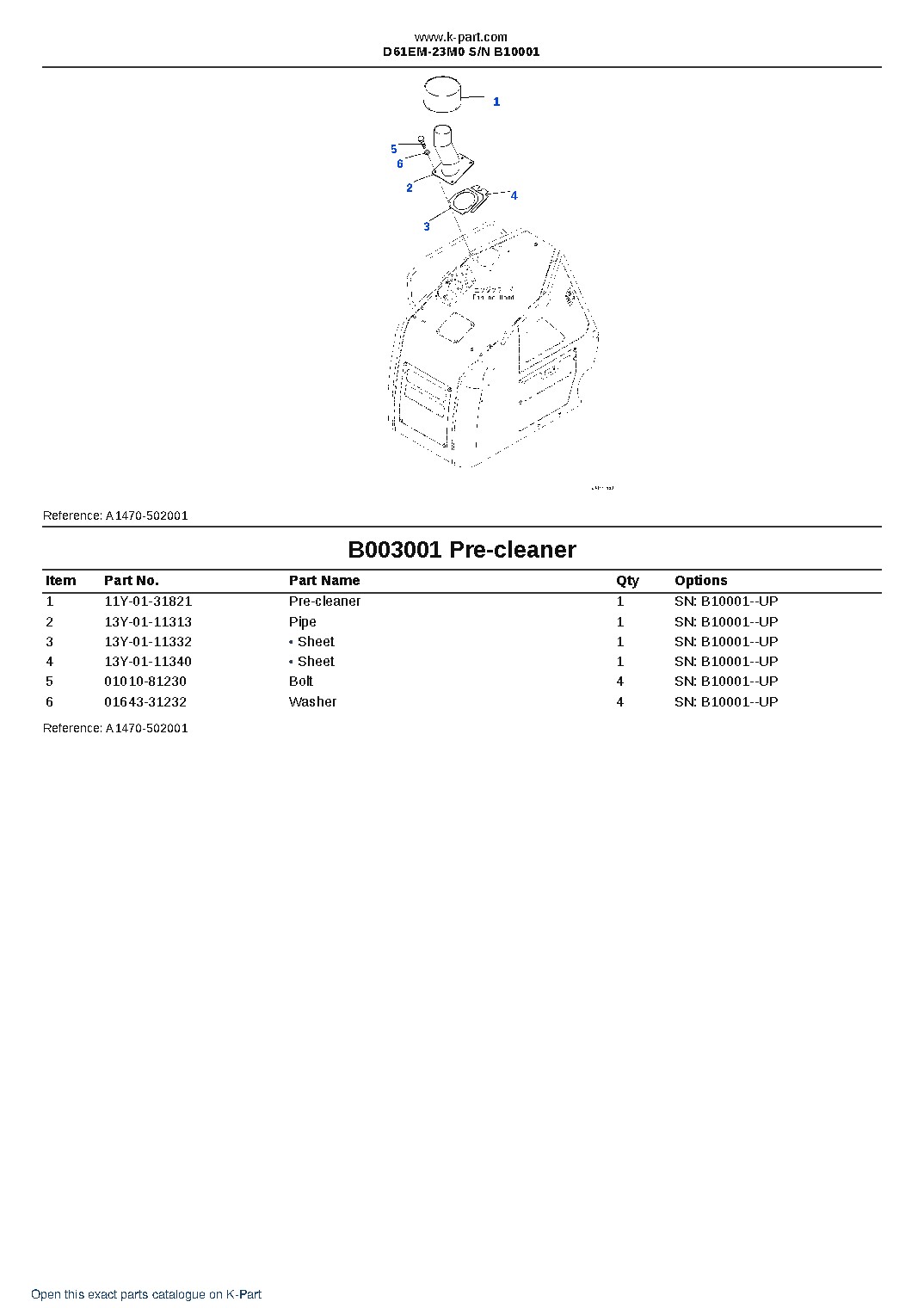 D61EM-23M0 S/N B10001 – sample page 9 D61EM-23M0 S/N B10001 – sample page 9