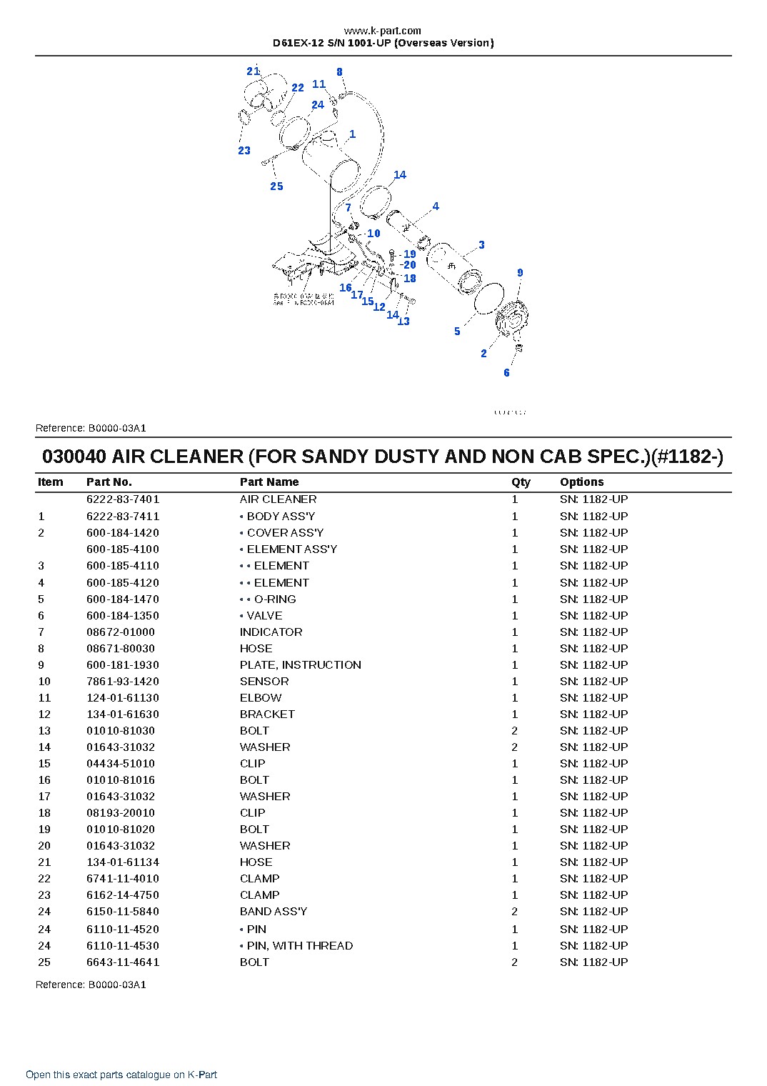 D61EX-12 S/N 1001-UP (Overseas Version) – sample page 4