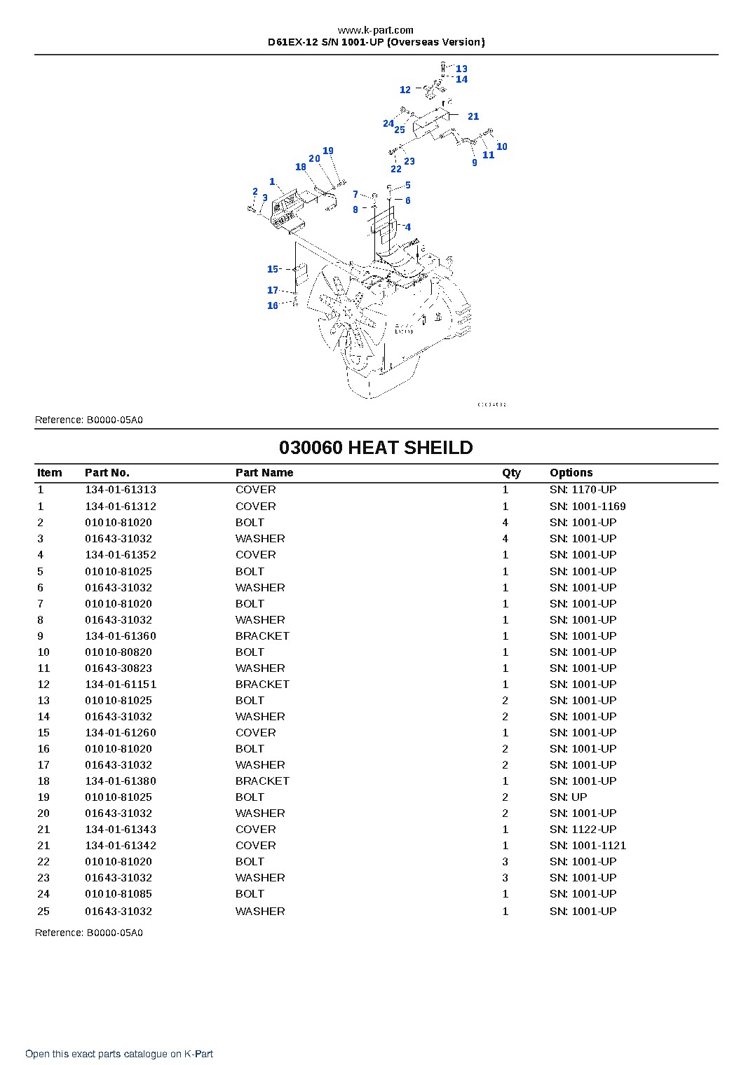 D61EX-12 S/N 1001-UP (Overseas Version) – sample page 6