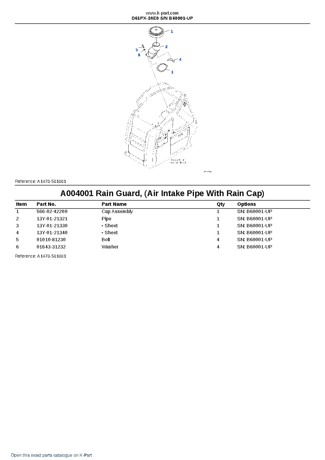 D61PX-24E0 S/N B60001-UP – sample page 3 D61PX-24E0 S/N B60001-UP – sample page 3