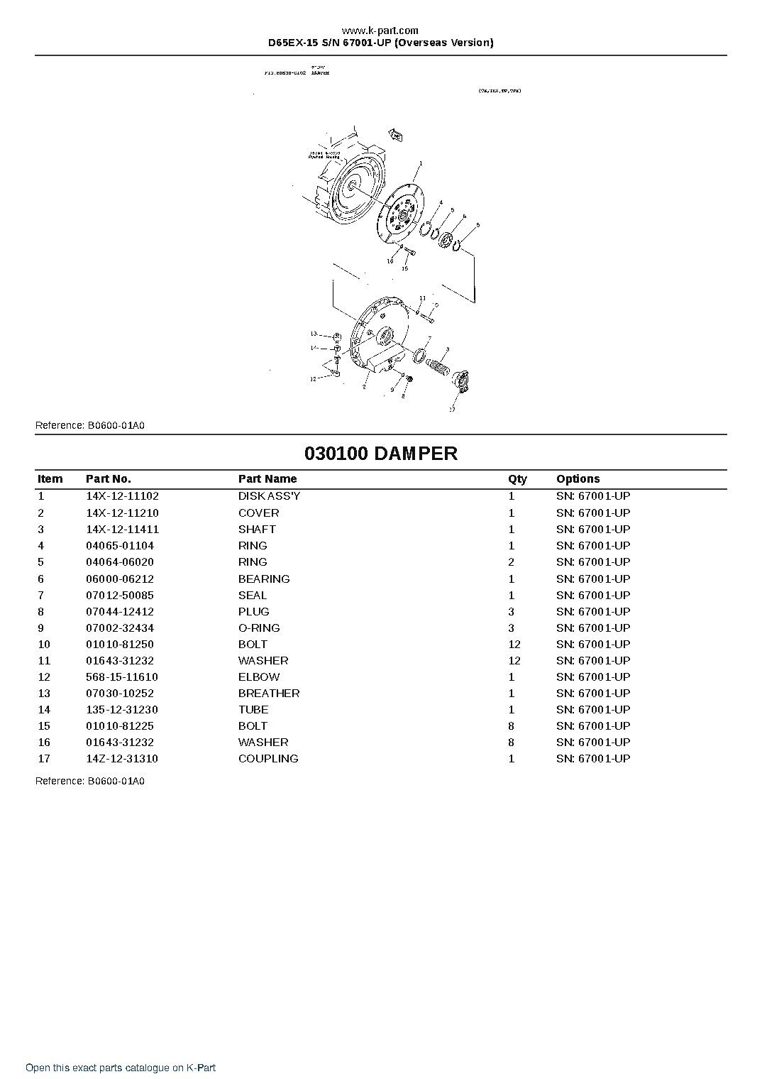 D65EX-15 S/N 67001-UP (Overseas Version) – sample page 10