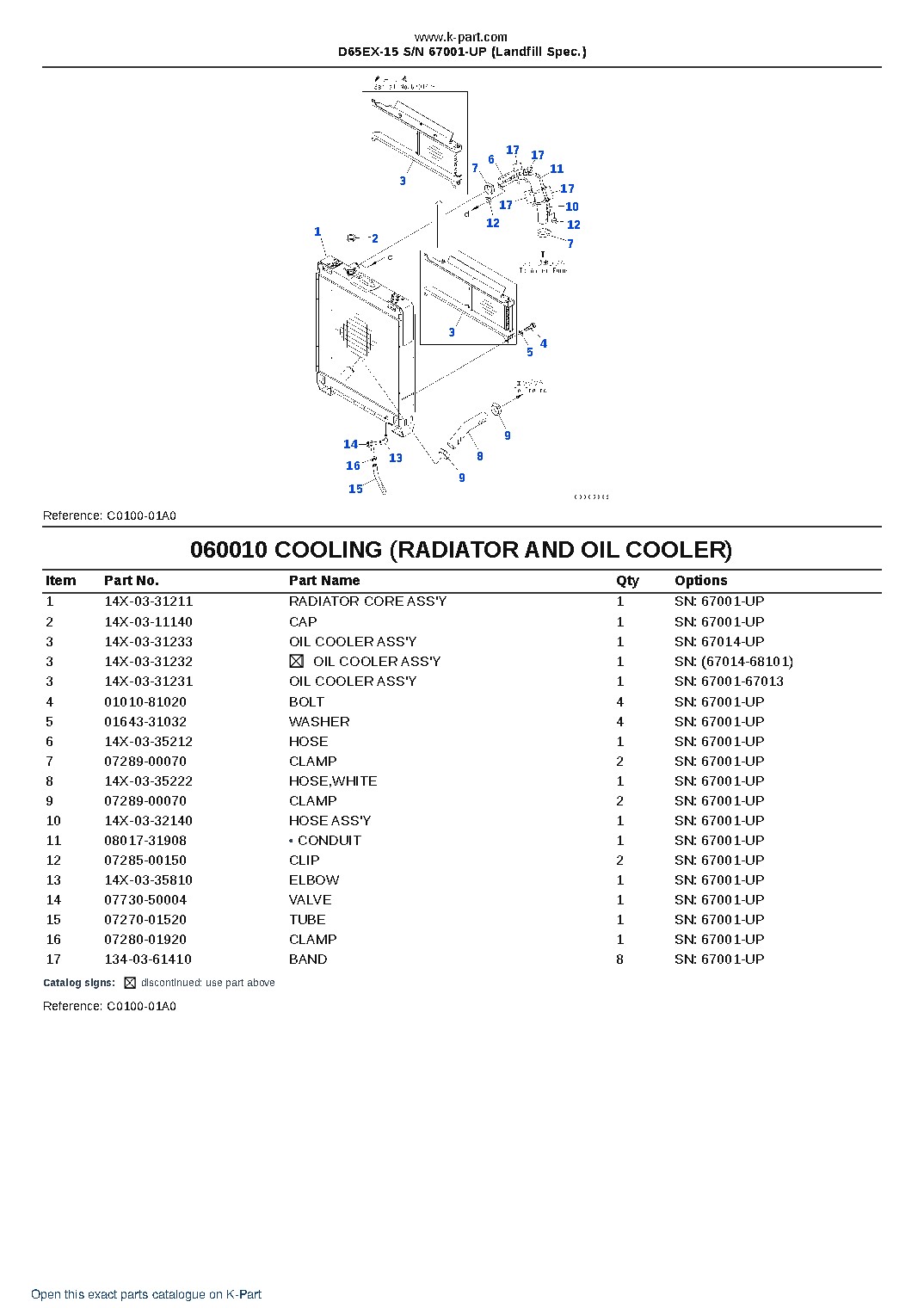D65EX-15 S/N 67001-UP (Landfill Spec.) – sample page 7 D65EX-15 S/N 67001-UP (Landfill Spec.) – sample page 7