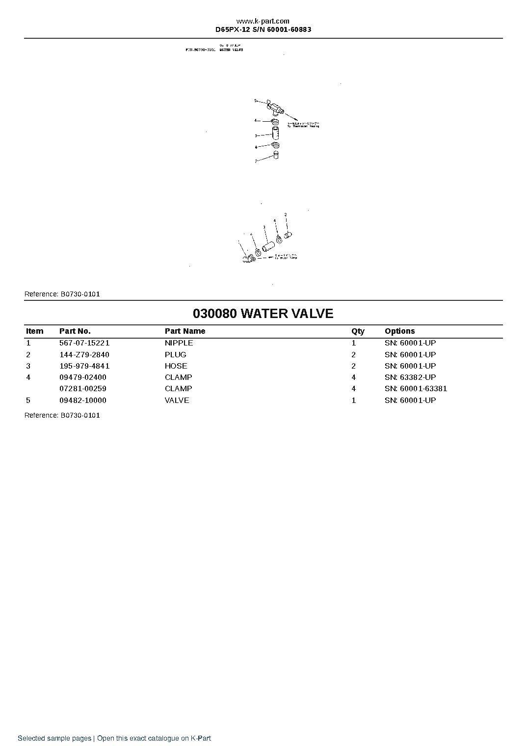 D65PX-12 S/N 60001-60883 – sample page 10