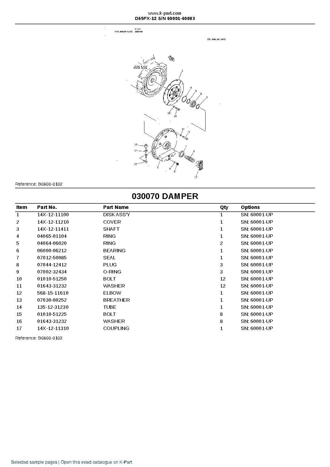 D65PX-12 S/N 60001-60883 – sample page 9
