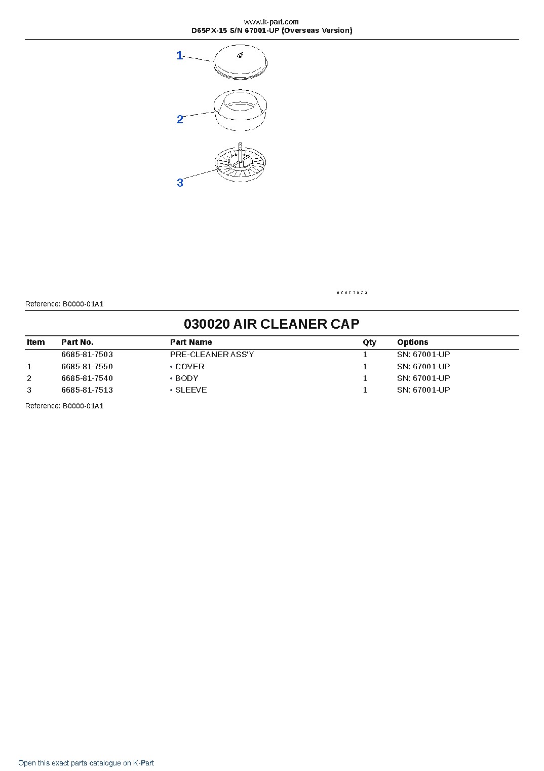 D65PX-15 S/N 67001-UP (Overseas Version) – sample page 2