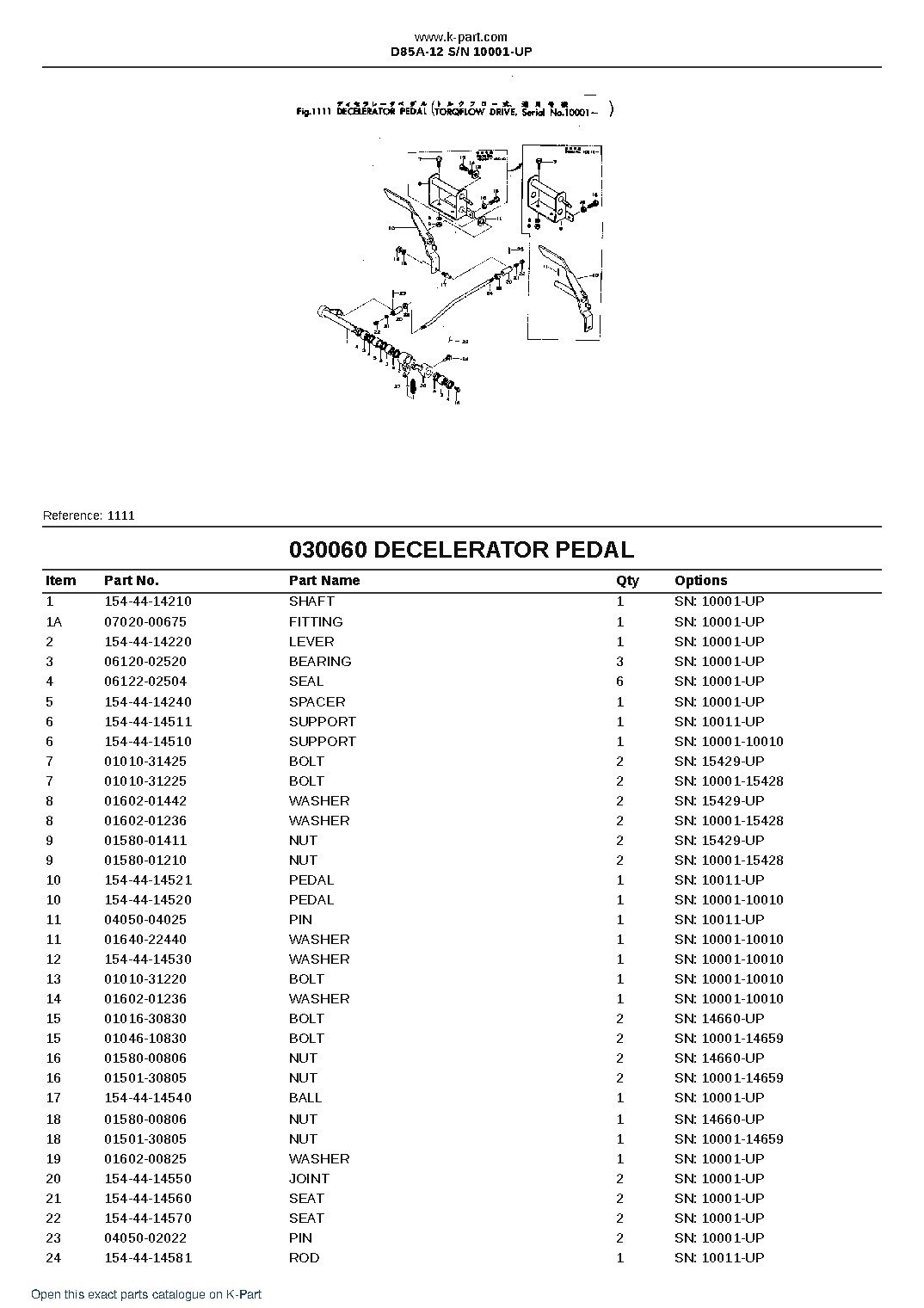 D85A-12 S/N 10001-UP – sample page 9