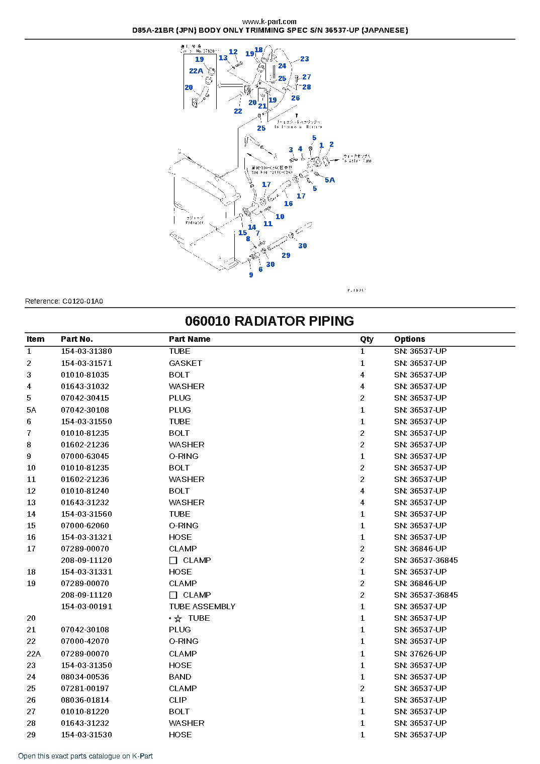 D85A-21BR (JPN) BODY ONLY TRIMMING SPEC S/N 36537-UP (JAPANESE) – sample page 6 D85A-21BR (JPN) BODY ONLY TRIMMING SPEC S/N 36537-UP (JAPANESE) – sample page 6