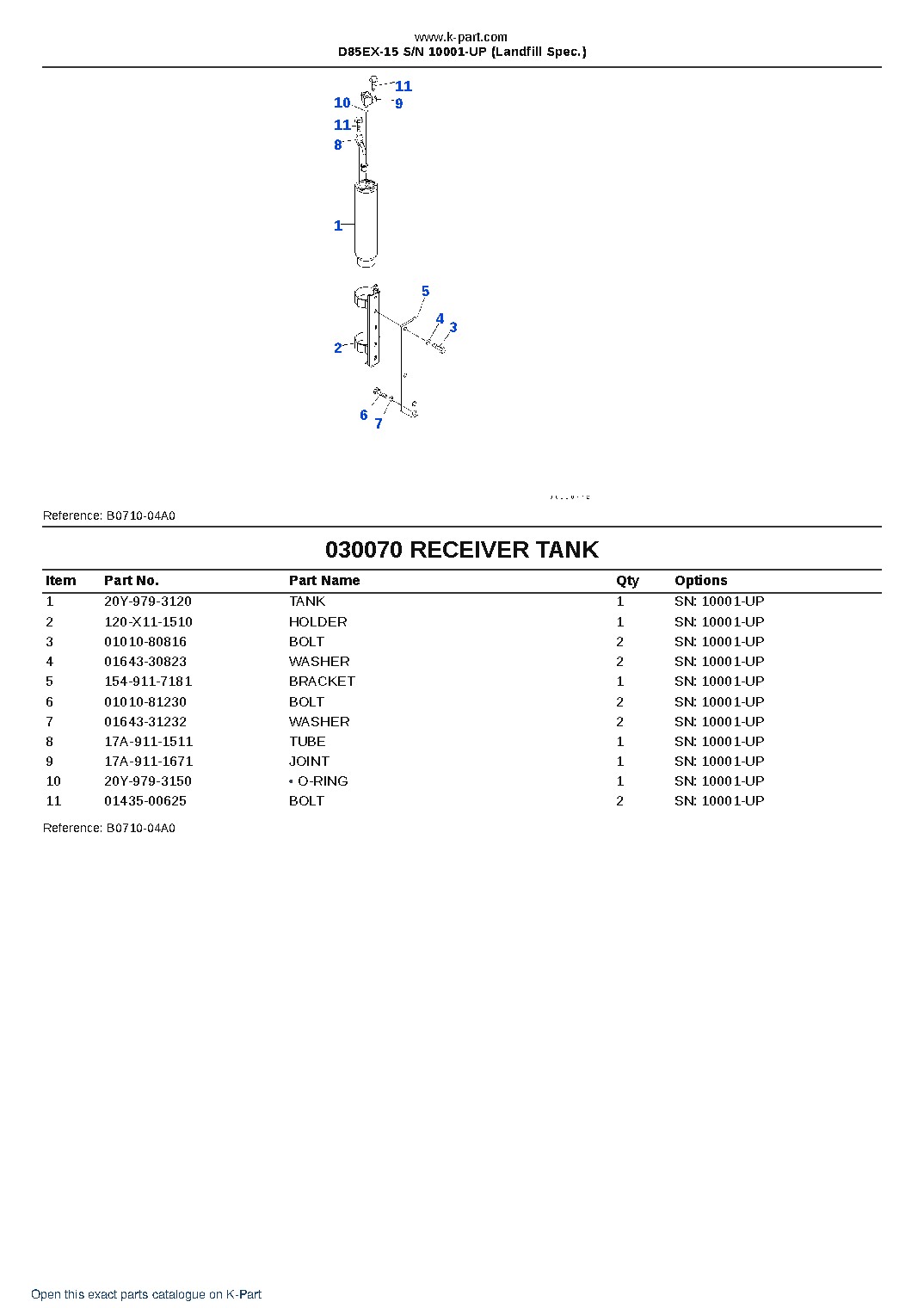 D85EX-15 S/N 10001-UP (Landfill Spec.) – sample page 9 D85EX-15 S/N 10001-UP (Landfill Spec.) – sample page 9