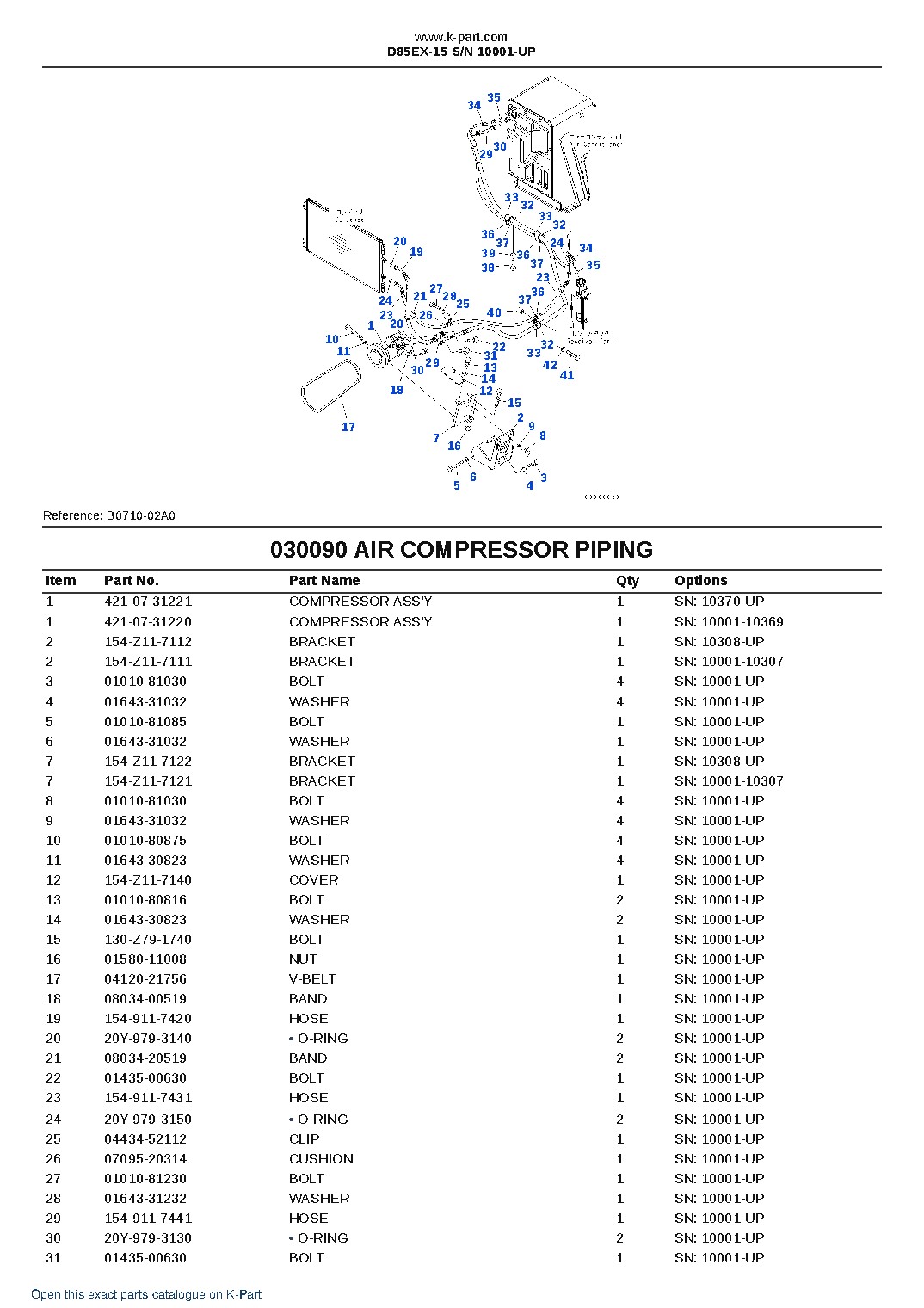 D85EX-15 S/N 10001-UP – sample page 10