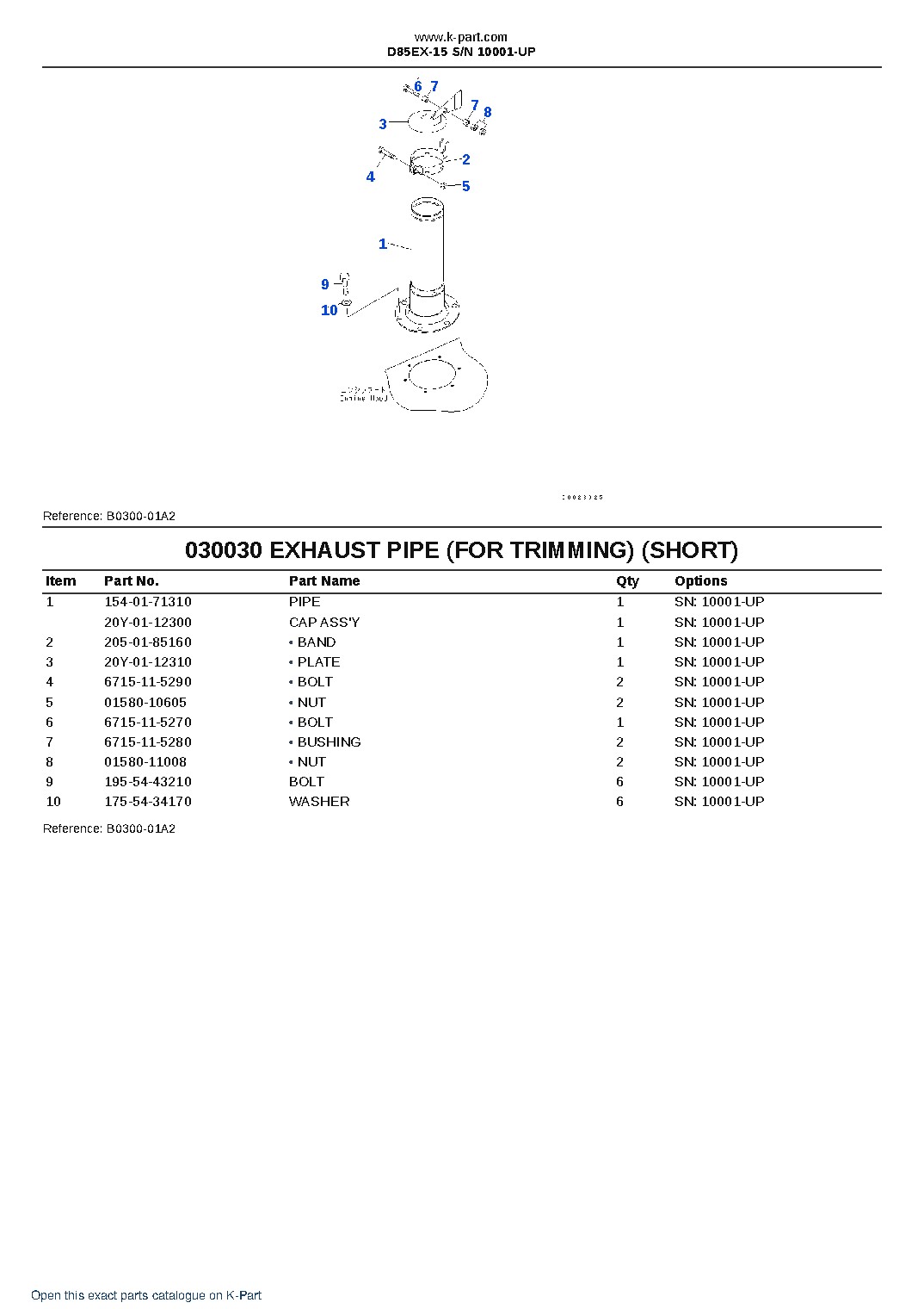 D85EX-15 S/N 10001-UP – sample page 3