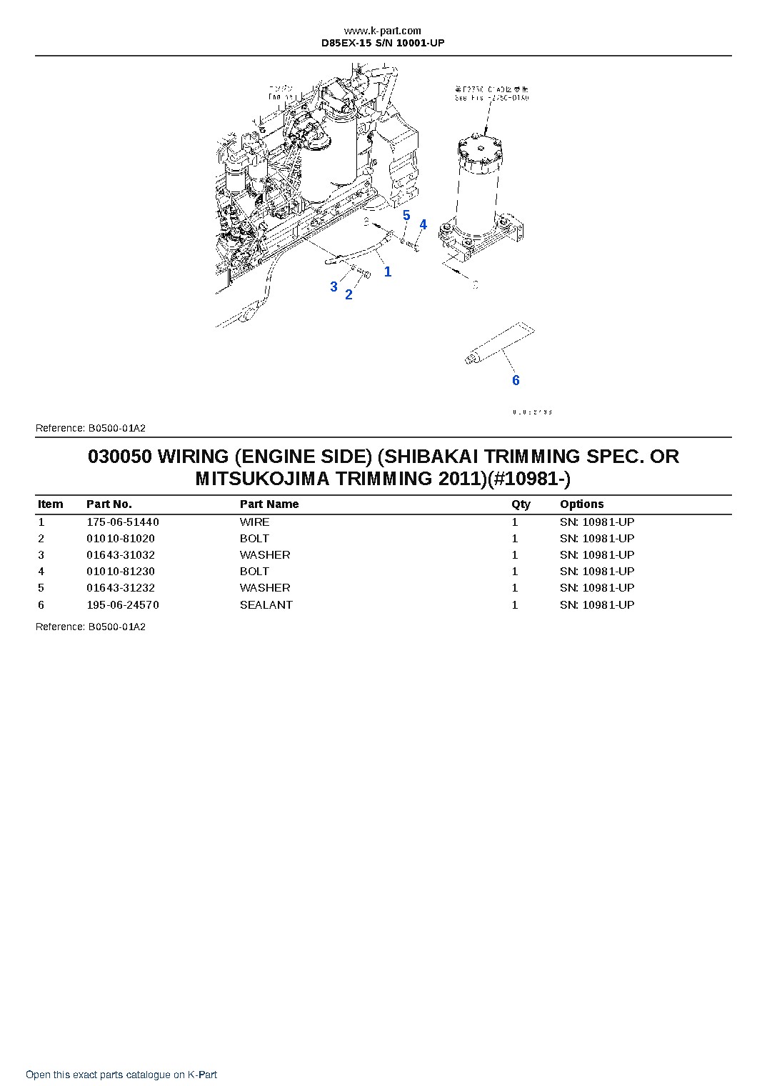 D85EX-15 S/N 10001-UP – sample page 5