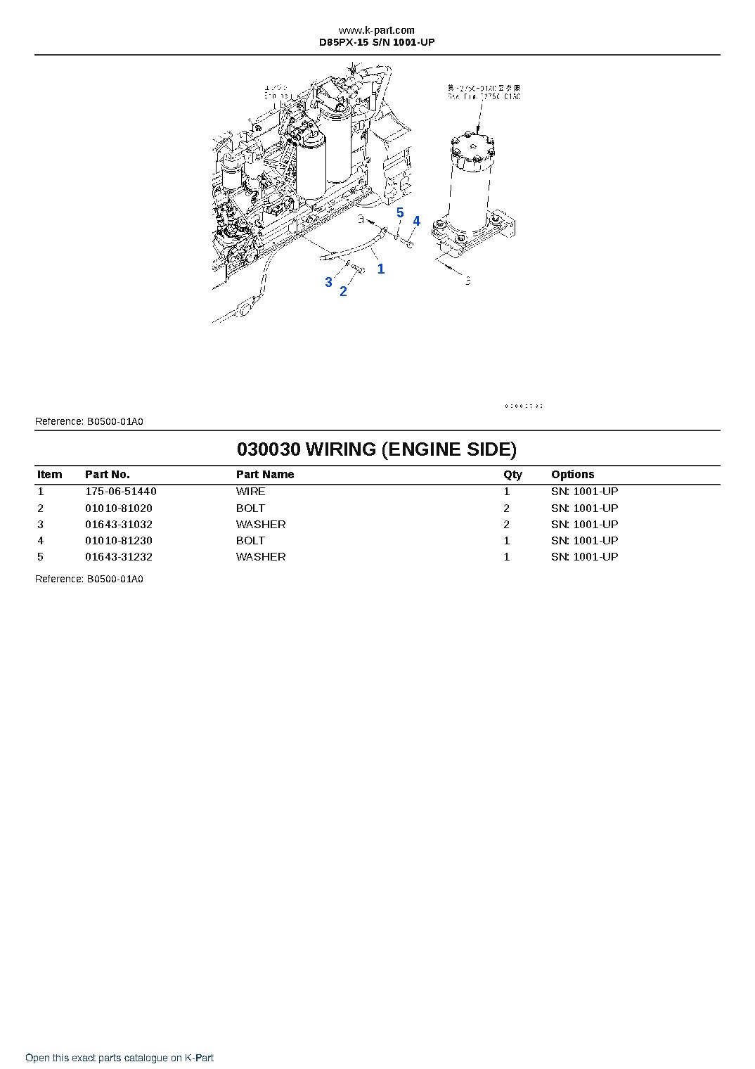 D85PX-15 S/N 1001-UP – sample page 3