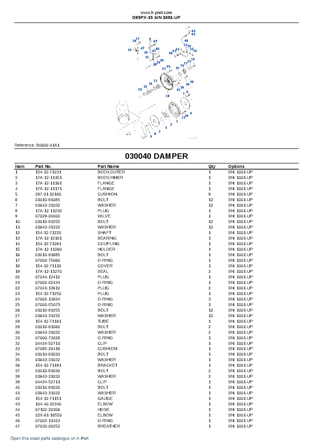D85PX-15 S/N 1001-UP – sample page 4