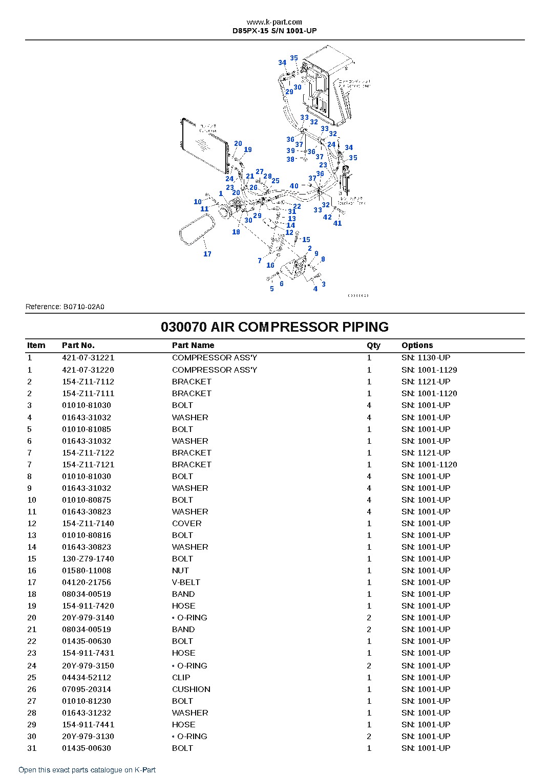 D85PX-15 S/N 1001-UP – sample page 8