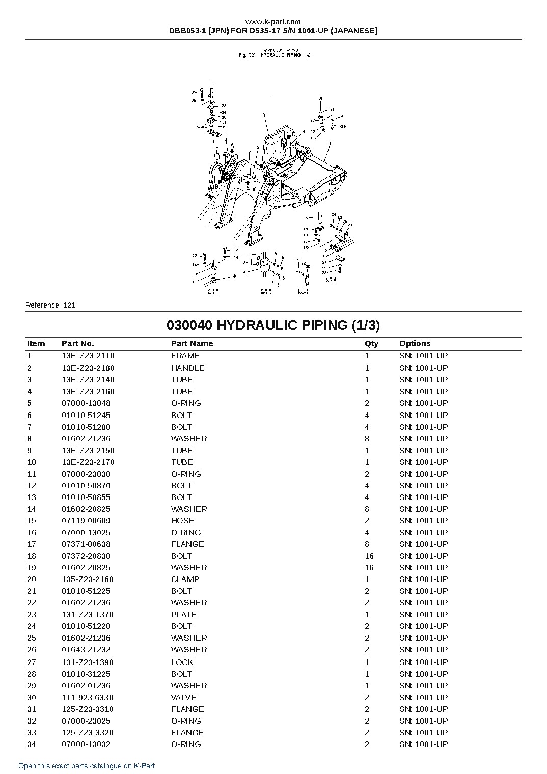 DBB053-1 (JPN) FOR D53S-17 S/N 1001-UP (JAPANESE) – sample page 5
