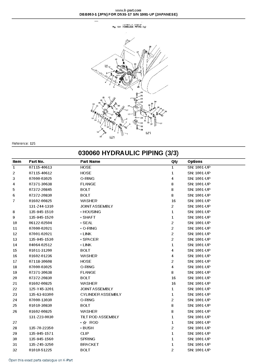 DBB053-1 (JPN) FOR D53S-17 S/N 1001-UP (JAPANESE) – sample page 8
