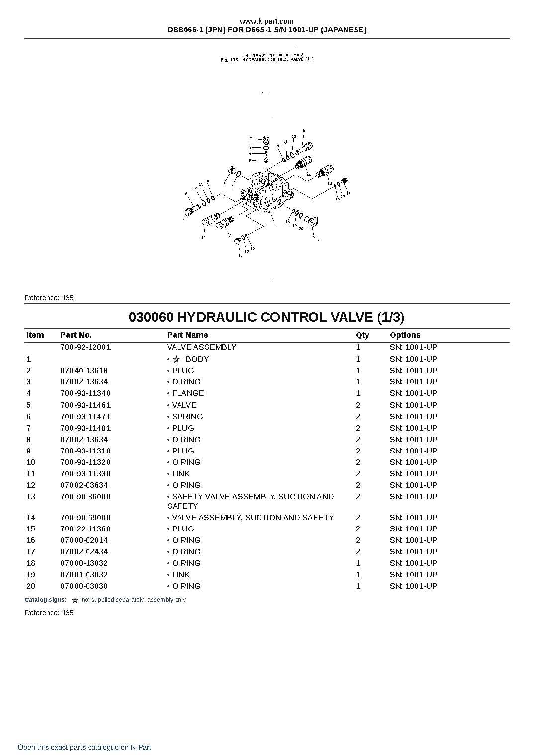DBB066-1 (JPN) FOR D66S-1 S/N 1001-UP (JAPANESE) – sample page 9