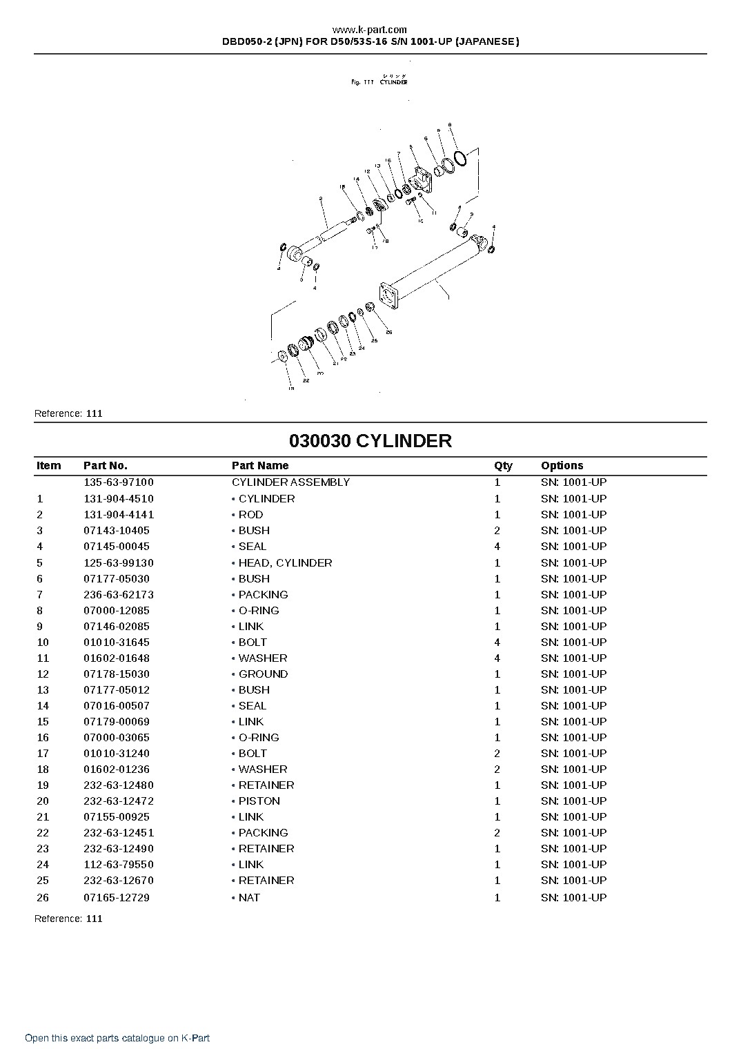 DBD050-2 (JPN) FOR D50/53S-16 S/N 1001-UP (JAPANESE) – sample page 5