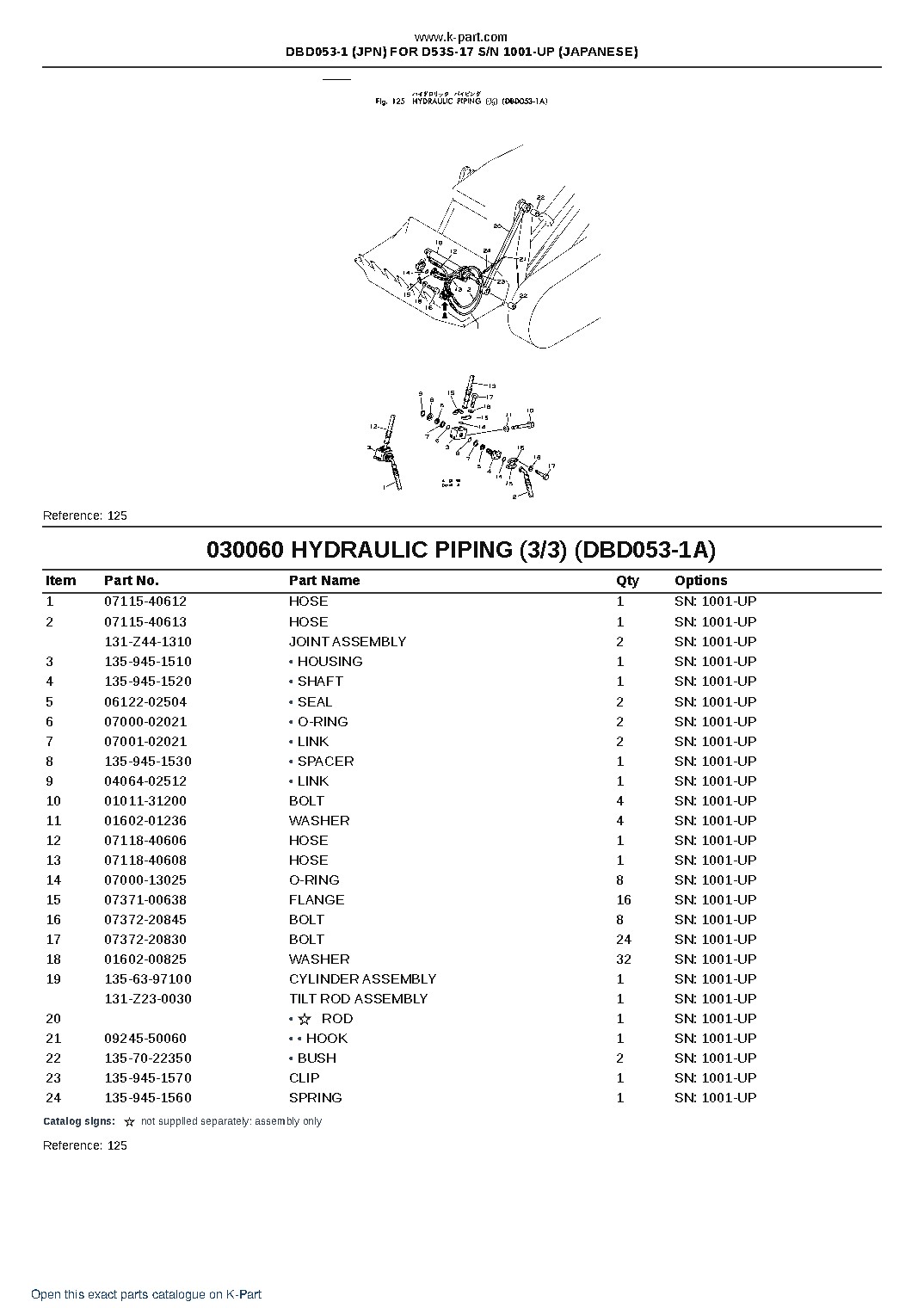 DBD053-1 (JPN) FOR D53S-17 S/N 1001-UP (JAPANESE) – sample page 9
