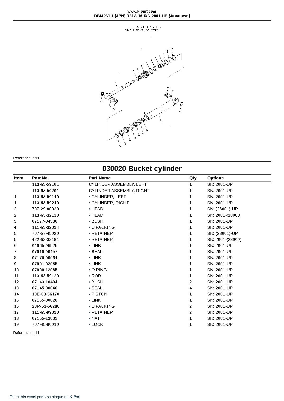 DBM031-1 (JPN) D31S-16 S/N 2001-UP (Japanese) – sample page 3 DBM031-1 (JPN) D31S-16 S/N 2001-UP (Japanese) – sample page 3