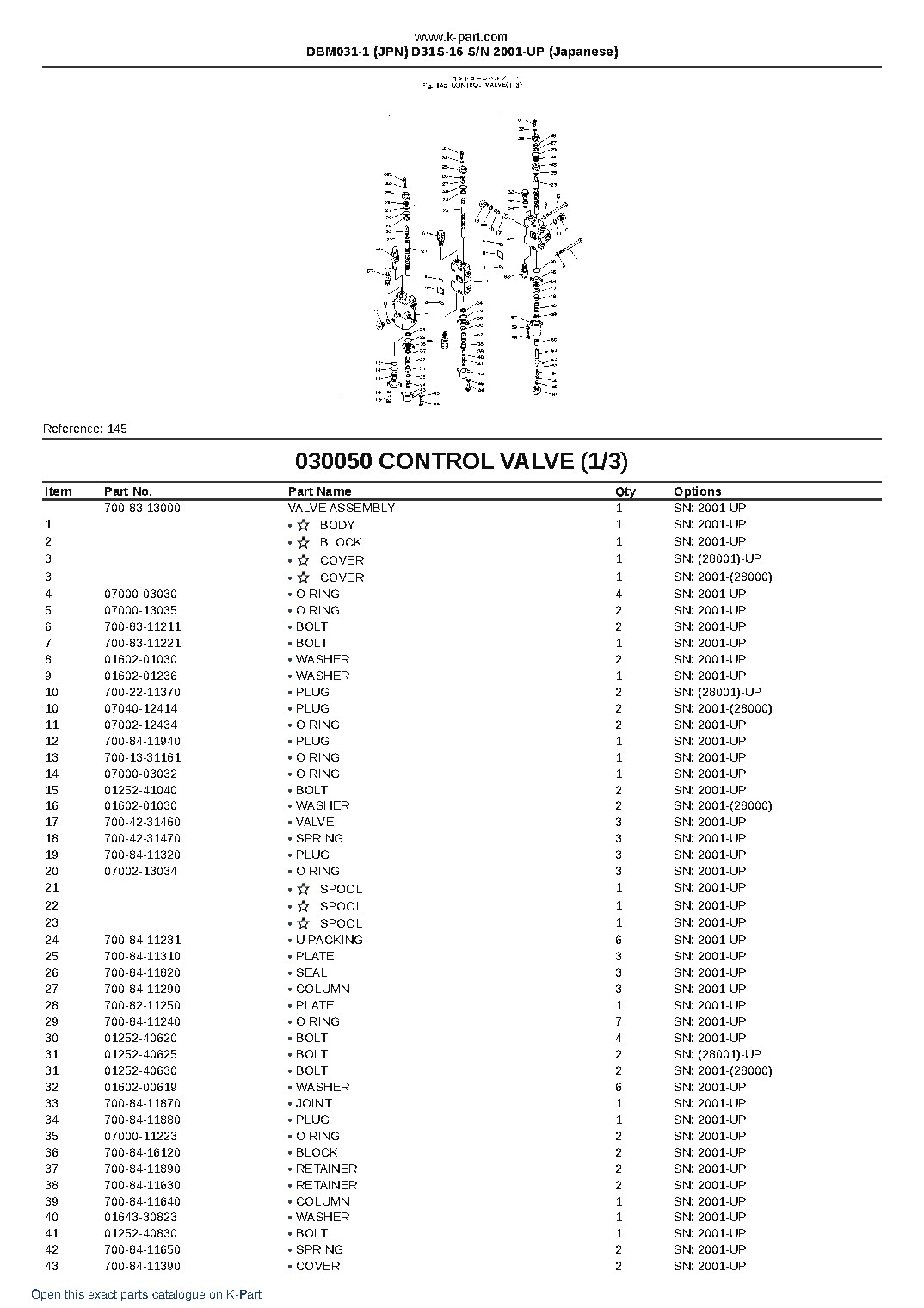 DBM031-1 (JPN) D31S-16 S/N 2001-UP (Japanese) – sample page 7 DBM031-1 (JPN) D31S-16 S/N 2001-UP (Japanese) – sample page 7