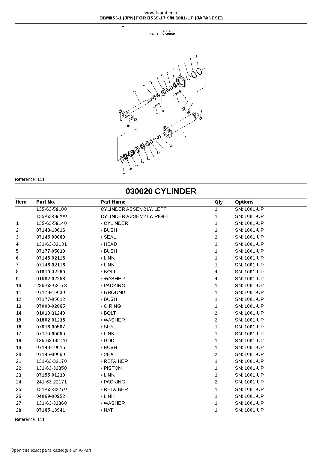 DBM053-1 (JPN) FOR D53S-17 S/N 1001-UP (JAPANESE) – sample page 3