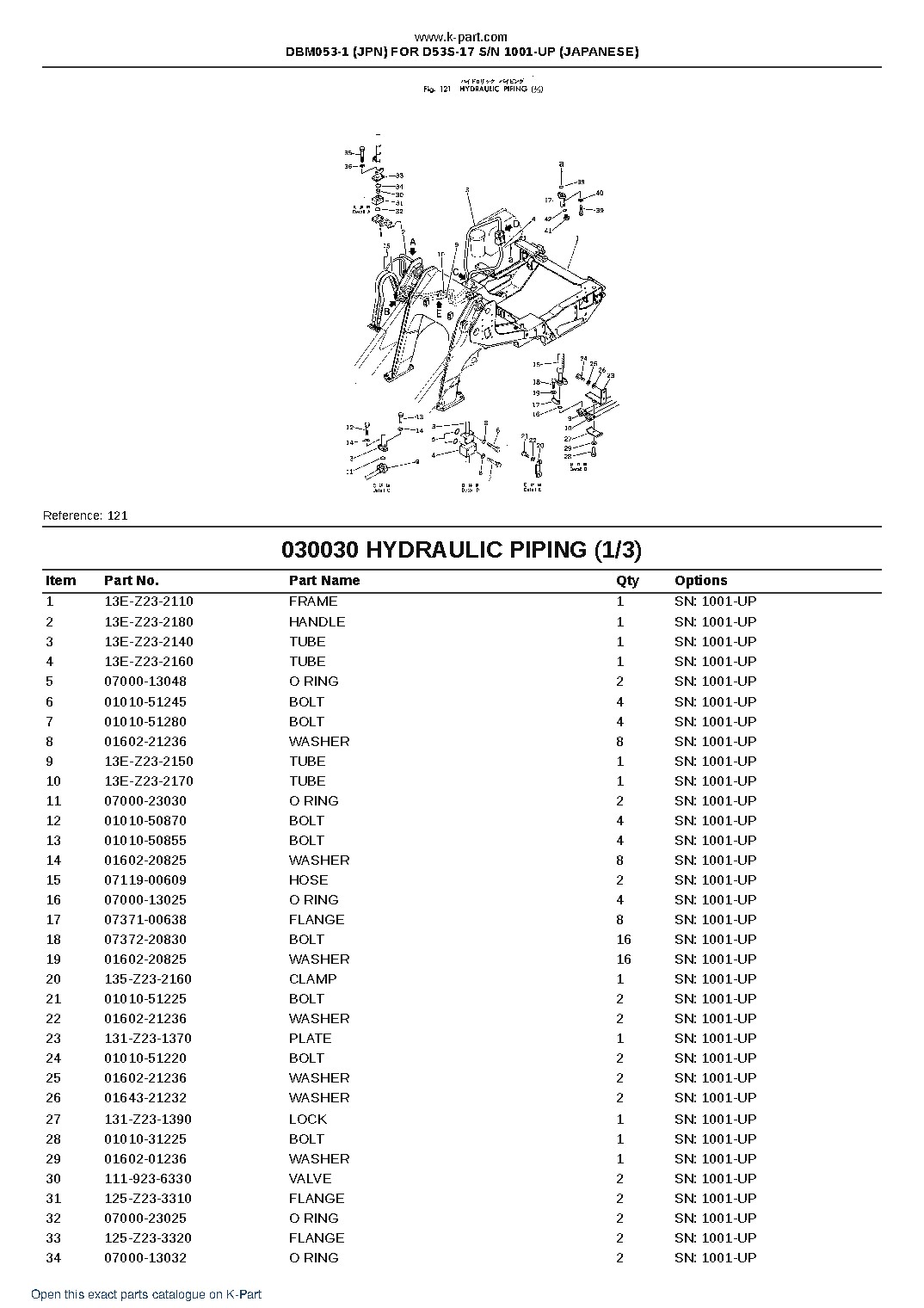 DBM053-1 (JPN) FOR D53S-17 S/N 1001-UP (JAPANESE) – sample page 4